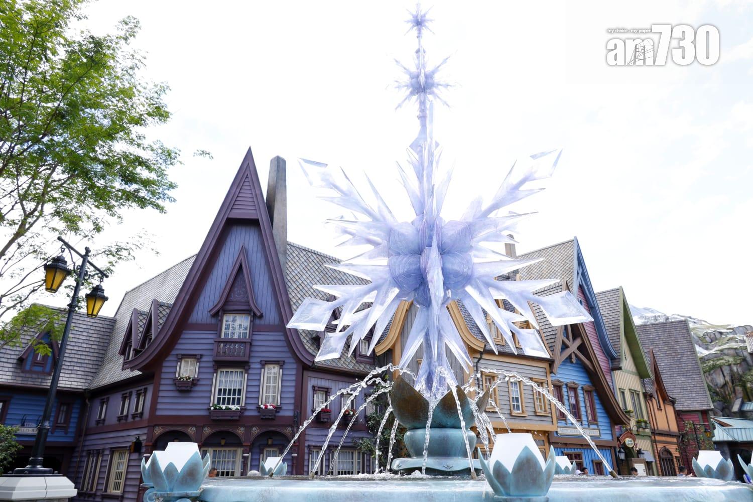 《魔雪奇緣》主題園區,魔雪奇緣世界11月20日開幕。(林俊源攝)