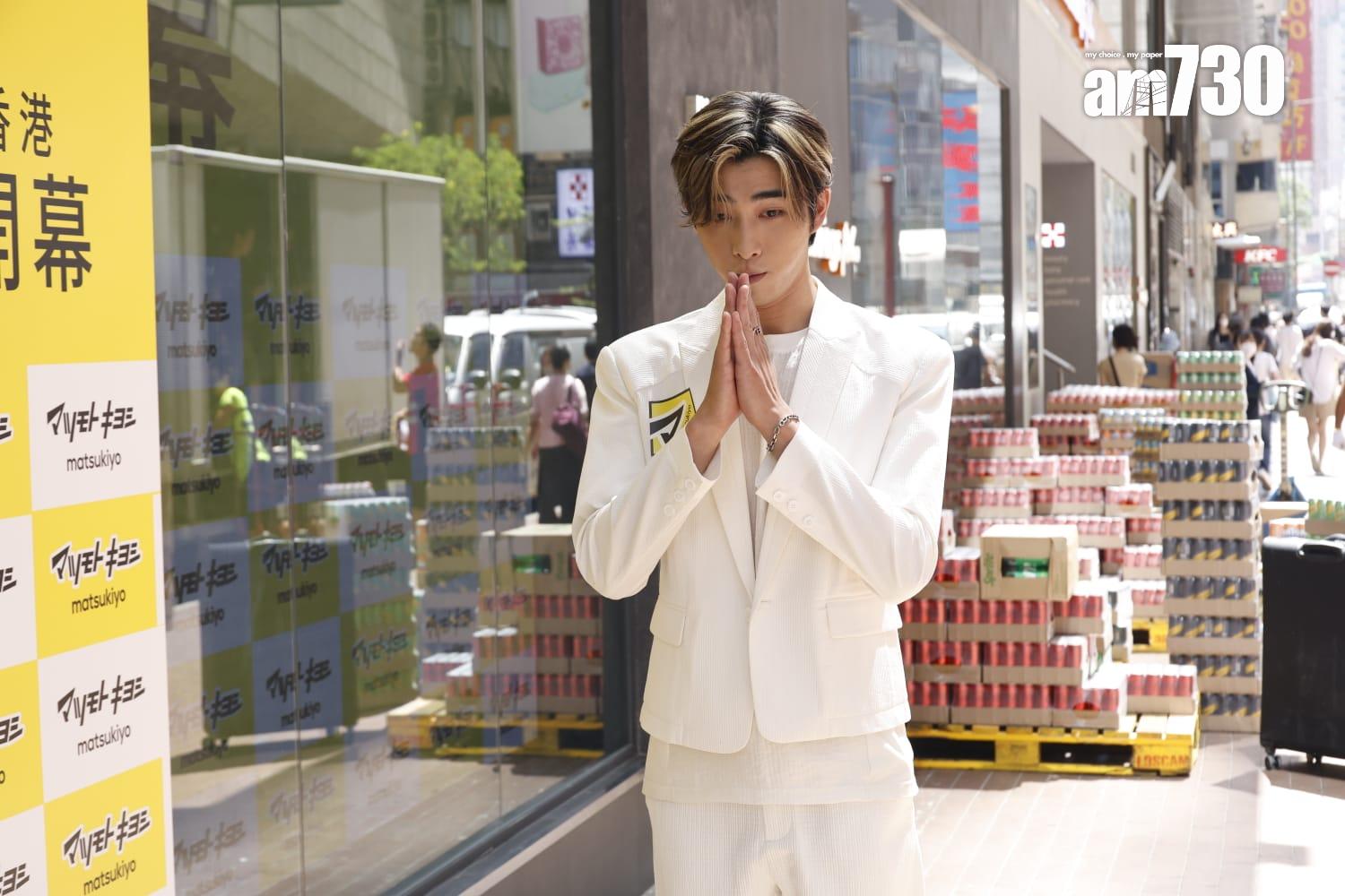 Phoebus吳啟洋今日單拖現身,感情生活成為傳媒焦點。(林俊源攝)