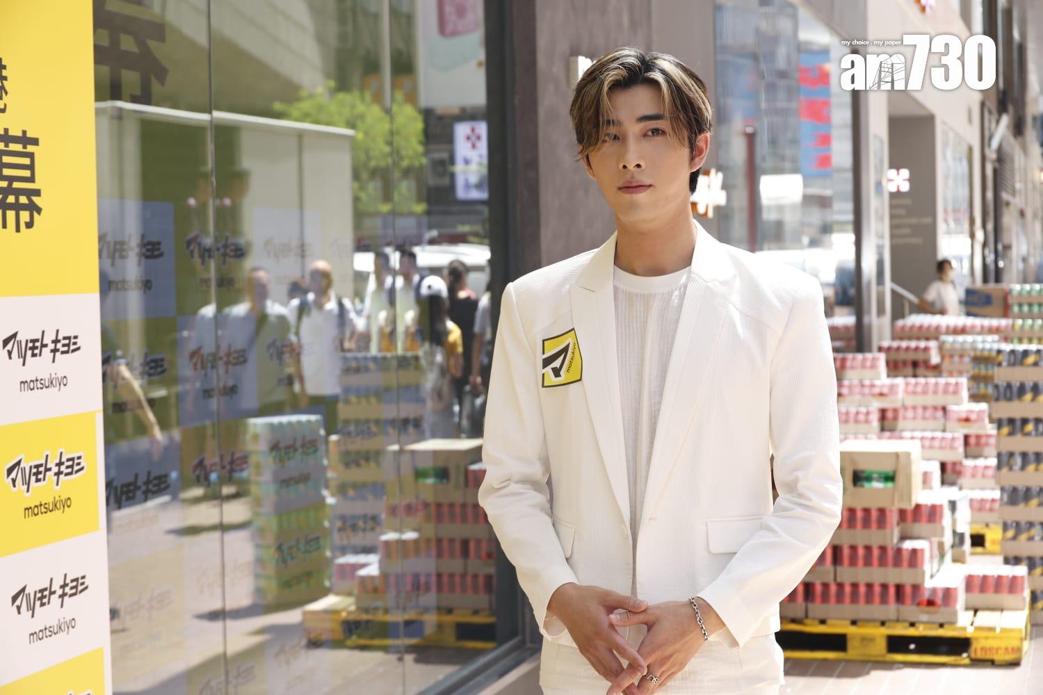 Phoebus吳啟洋今日現身直認已跟張天穎分手。(林俊源攝)