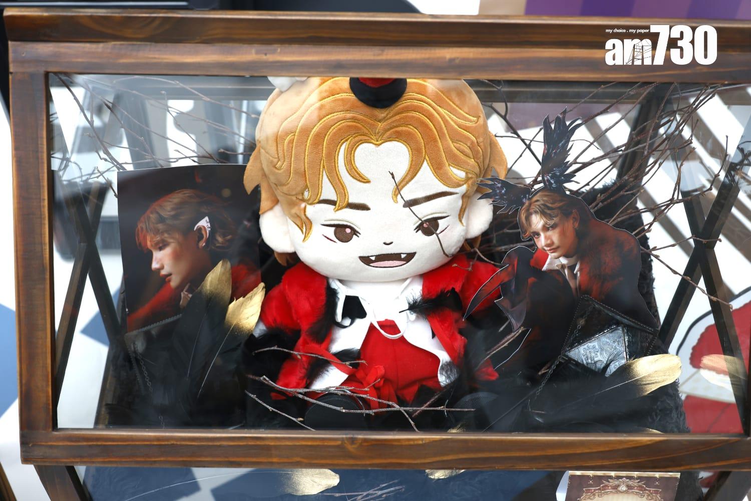 Jeremy生日嘉年華展覽設有九大展區,供fans打卡。(林俊源攝)