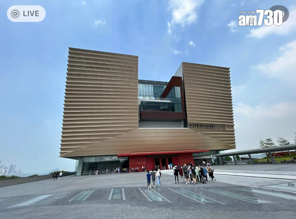 內地網民發文批評香港故宮文化博物館。(圖片來源:小紅書)