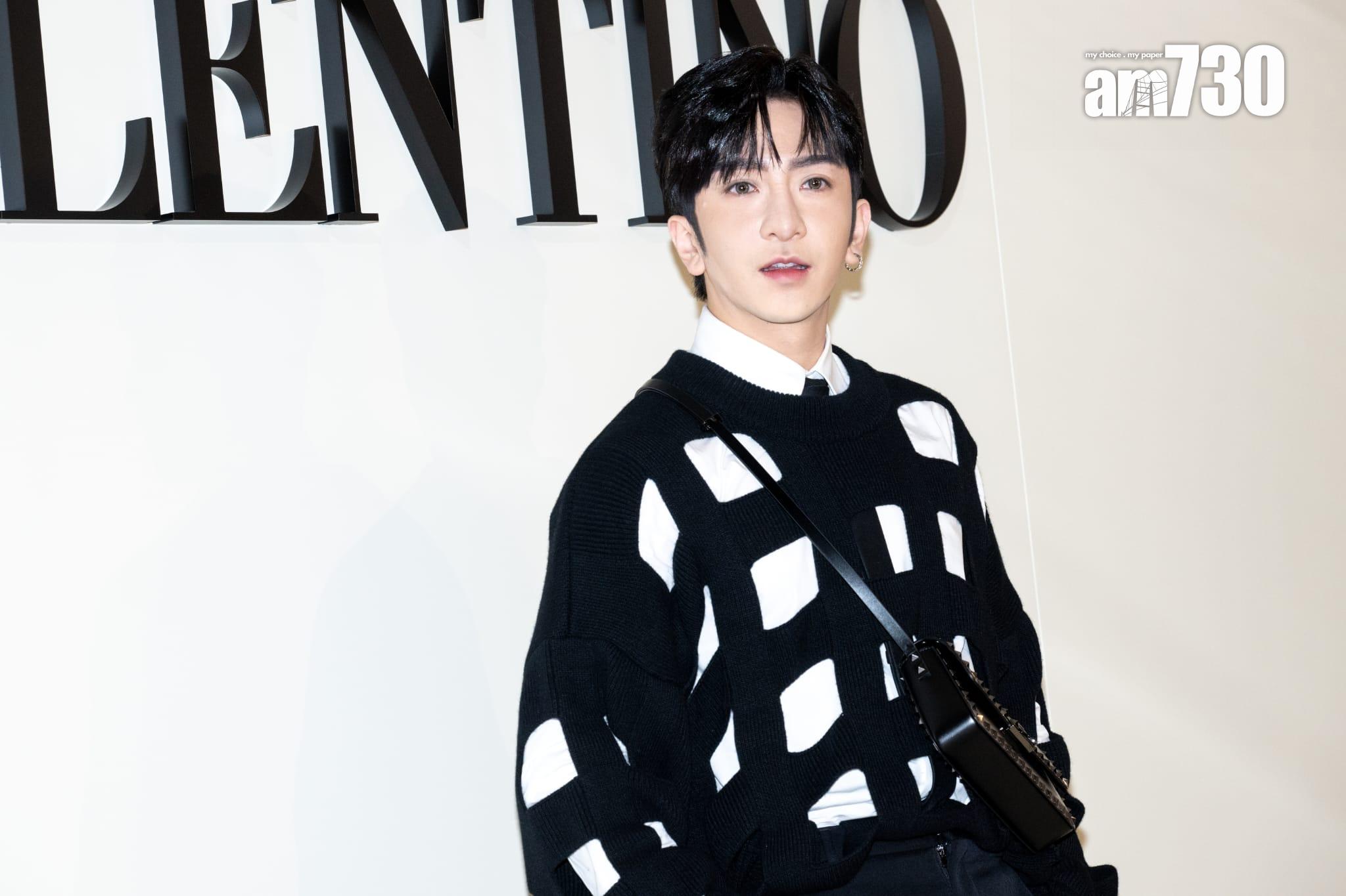 Anson Lo無懼拍團綜時被搜行李喼,他自豪地表示所有underwear都好靚。(陳奕釗攝)