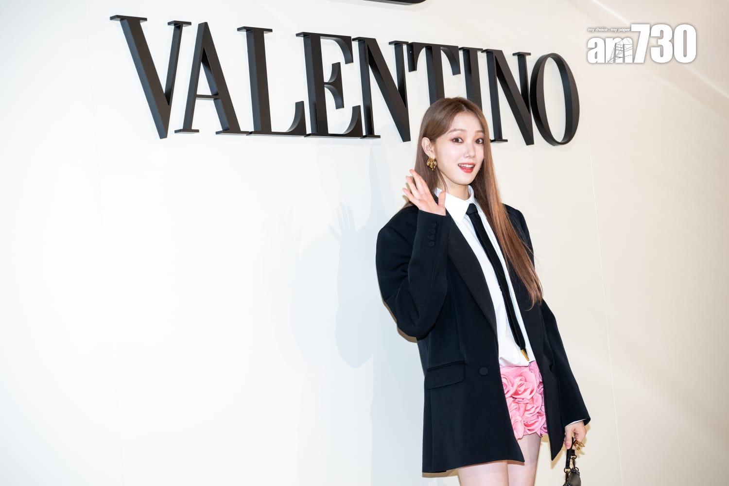 韓國女神李聖經相隔6年再來港,大騷長腿派心心。(陳奕釗攝)