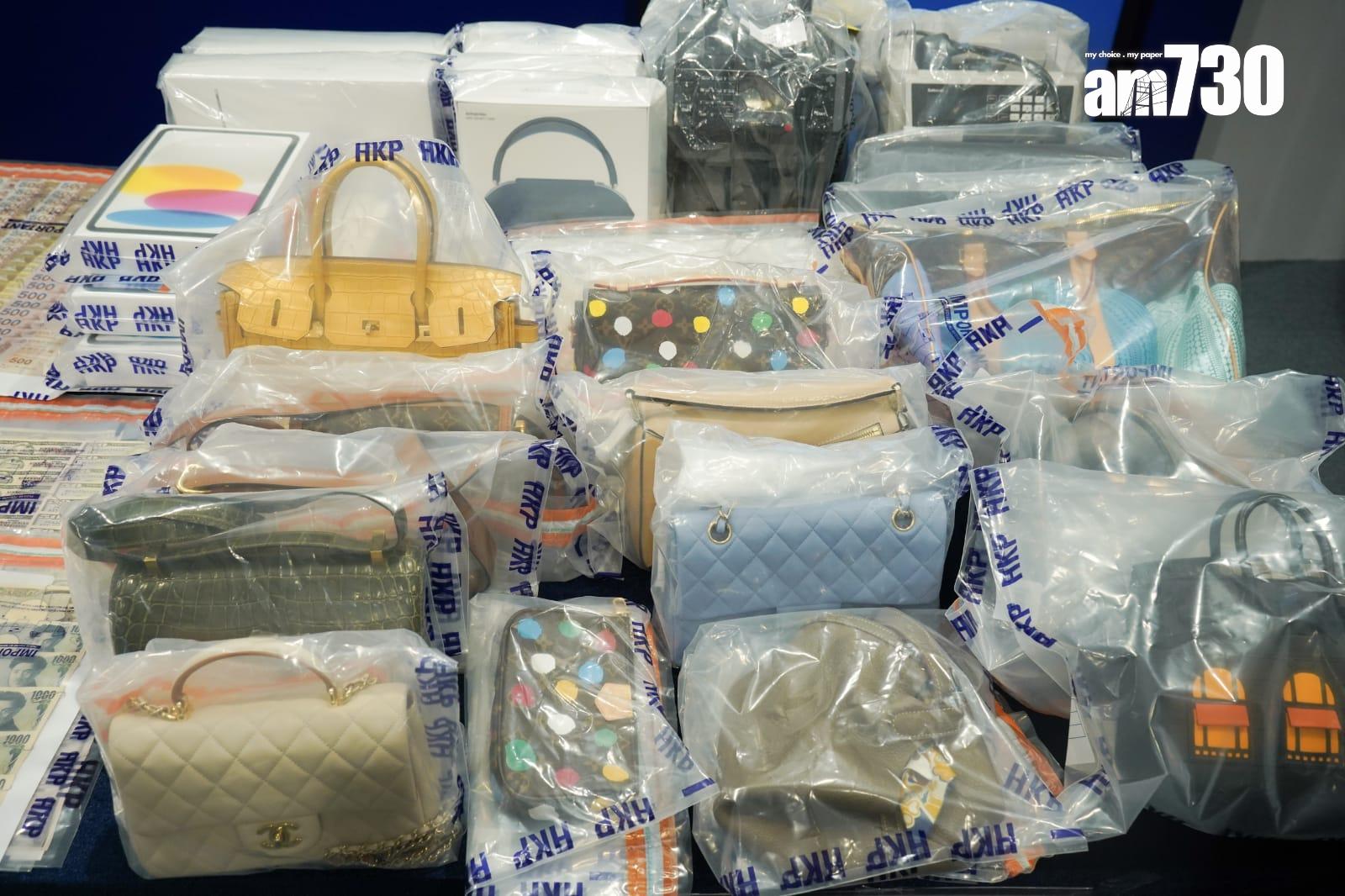 警方和證監會今日舉行記者會,交代有關虛擬資產交易平台JPEX的案件。(李睿哲攝)