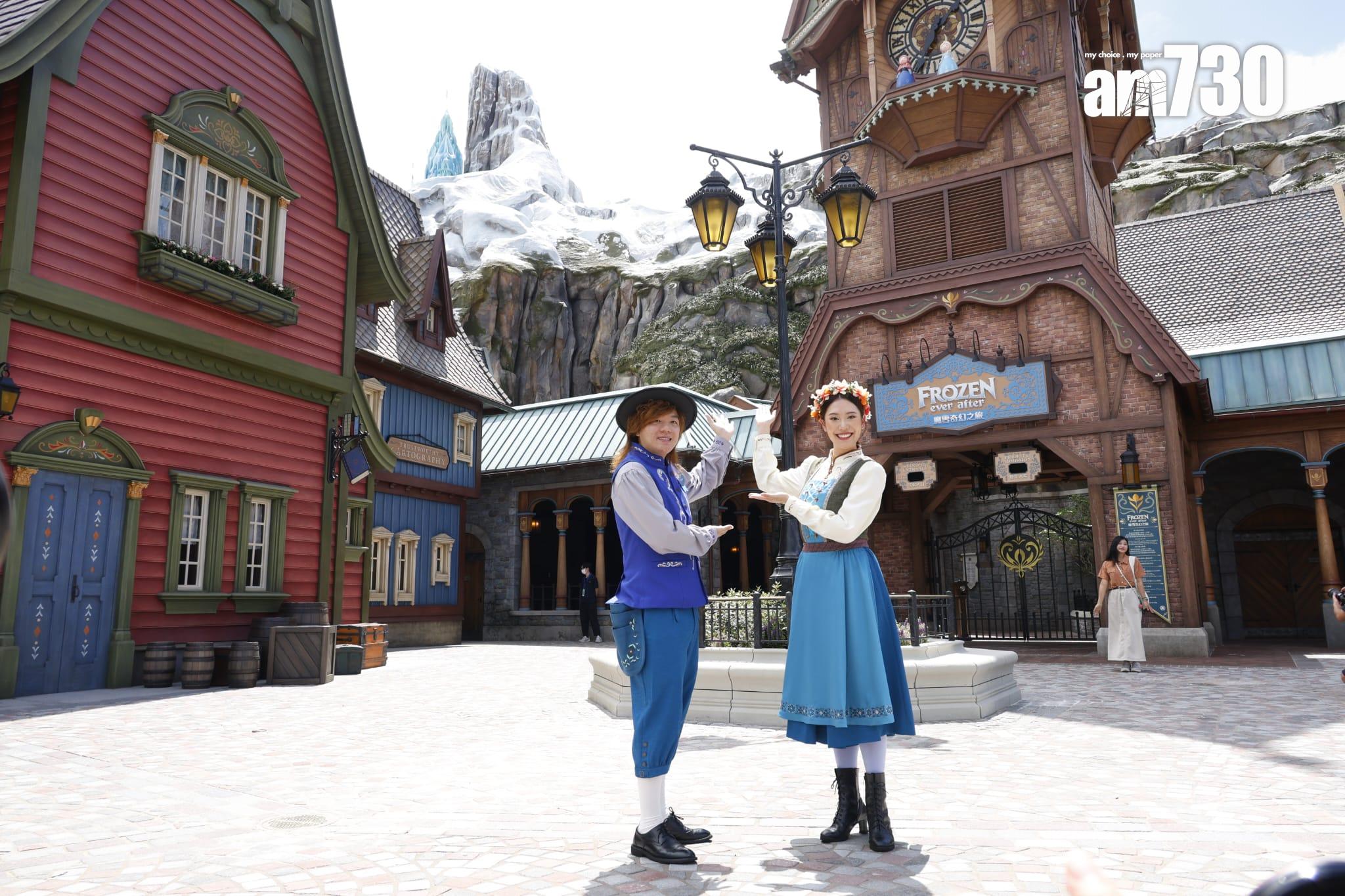 《魔雪奇緣》主題園區,魔雪奇緣世界11月20日開幕。(林俊源攝)