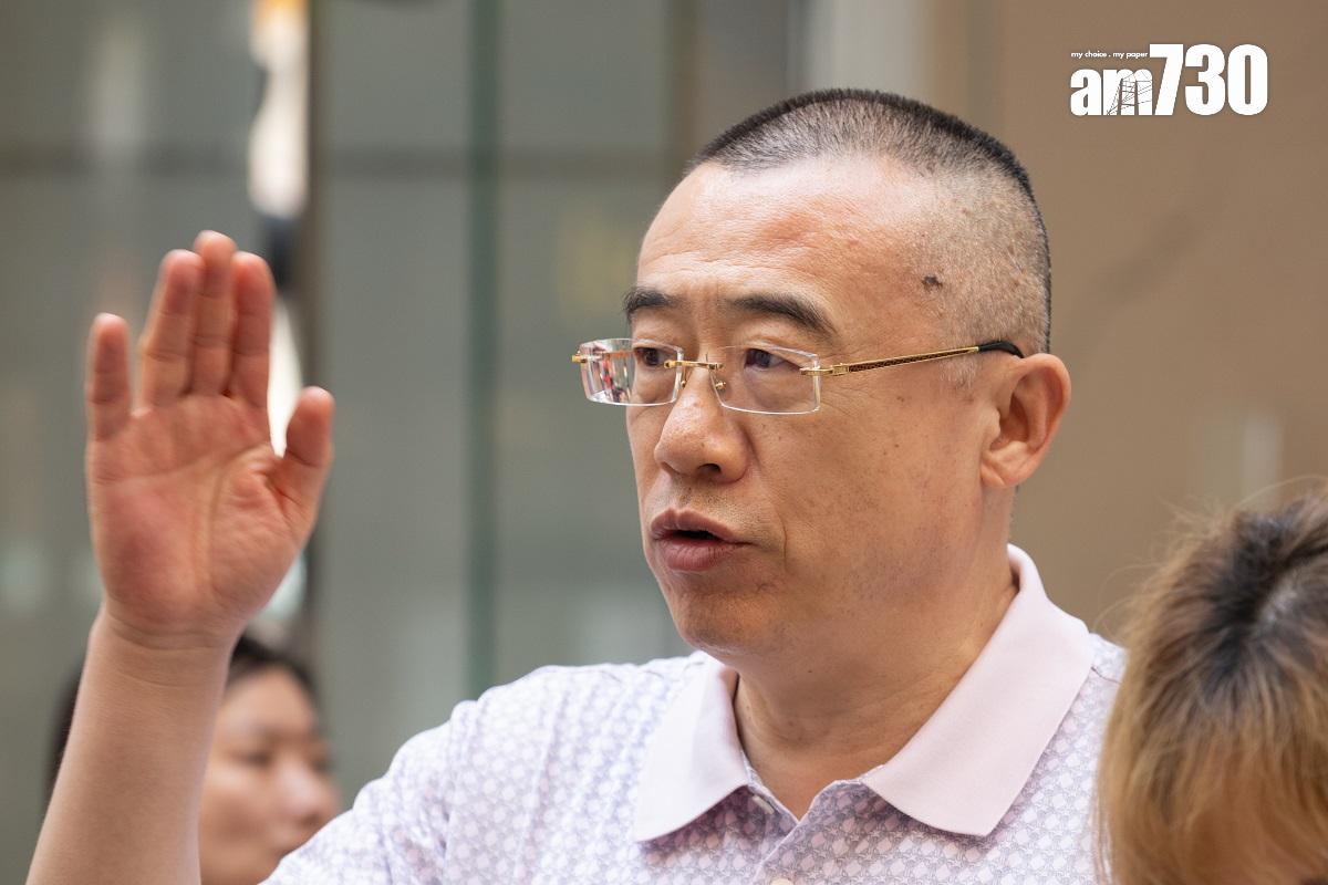 上海旅客許先生表示,港式美食無疑能夠吸引不少旅客到場。(陳奕釗攝)