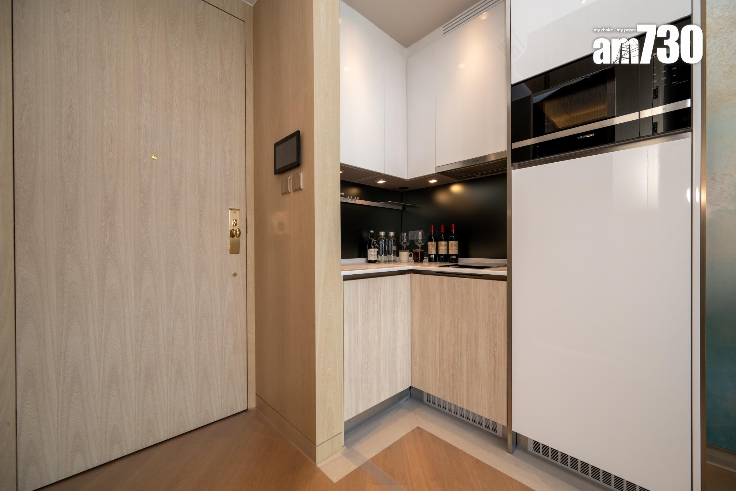 示範單位｜旺角ONE SOHO 285呎一房 逾3.4米高樓底設計 裝修時尚型格｜多圖