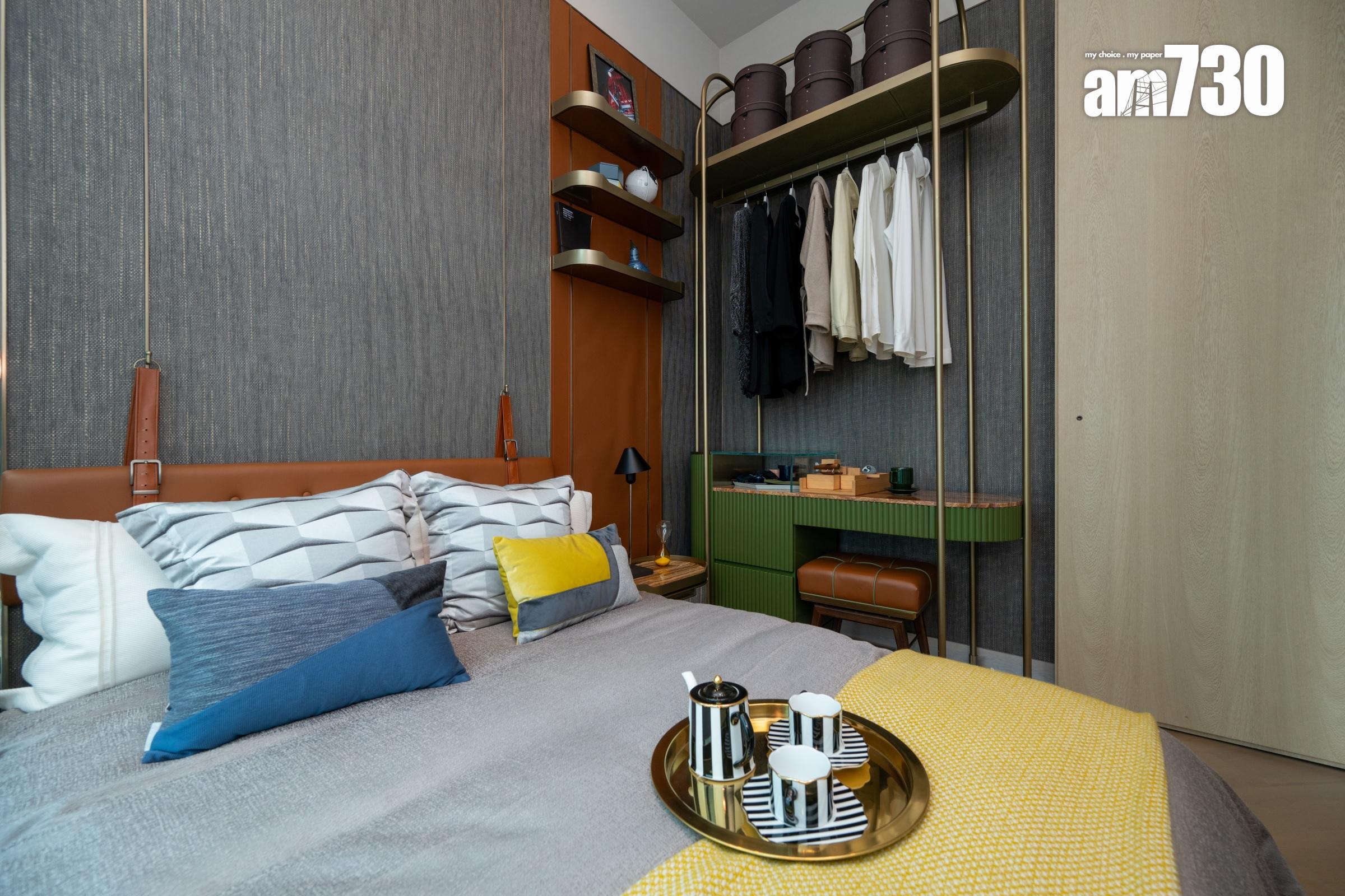 示範單位|旺角ONE SOHO 285呎一房 逾3.4米高樓底設計 裝修時尚型格|多圖