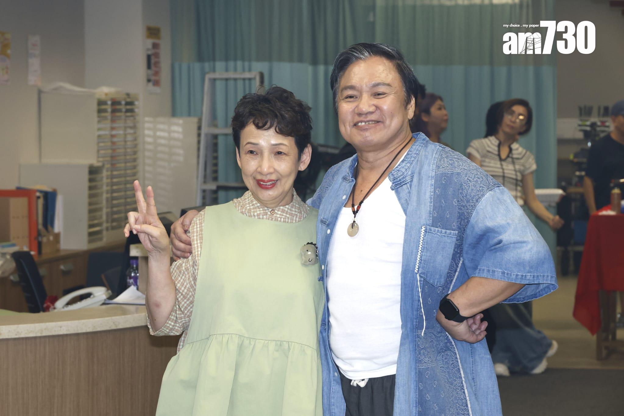 羅莽今次與馮素波合作。 (林俊源)