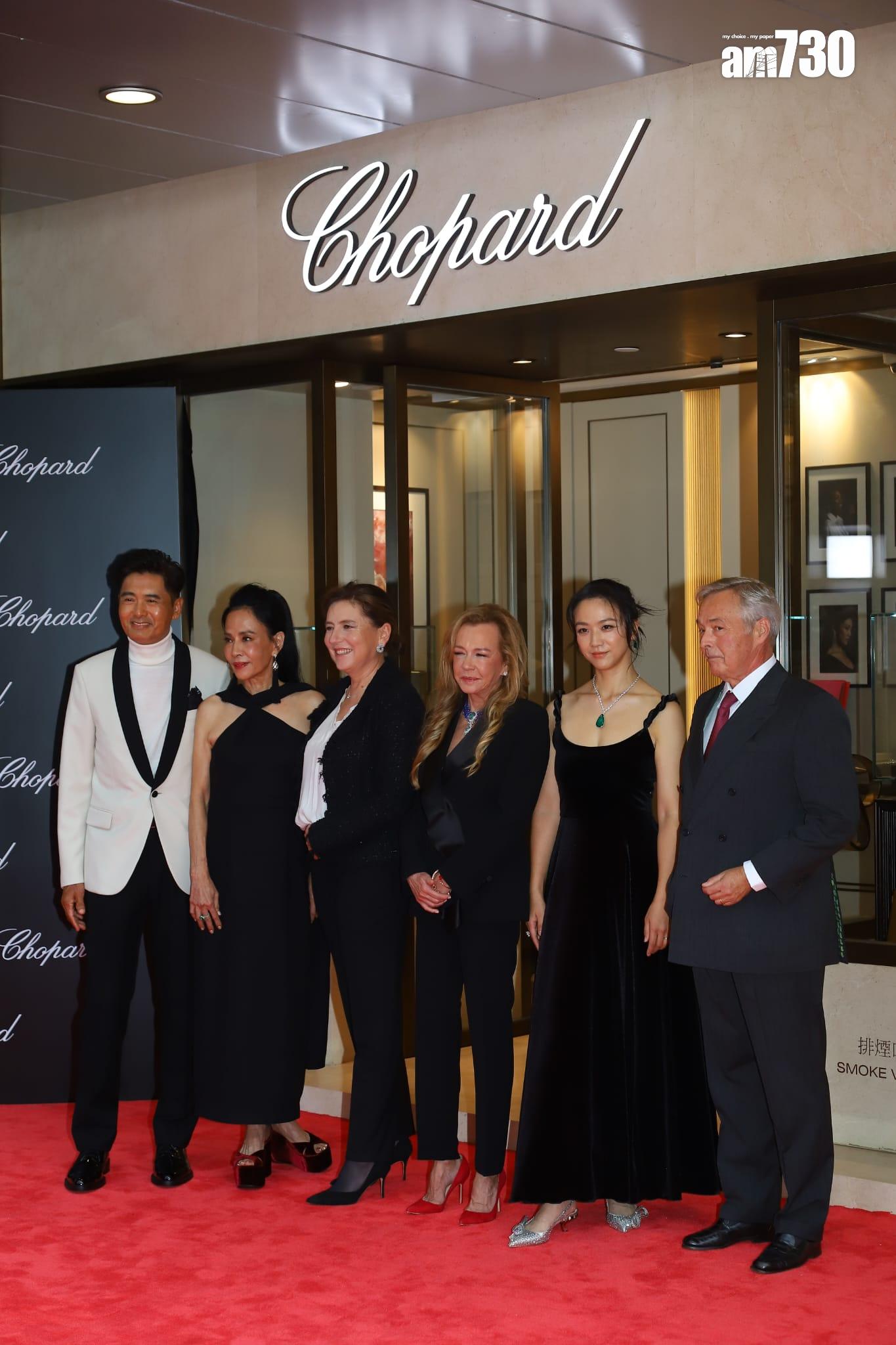 周潤發今日現身中環,盛會上還有影后湯唯。