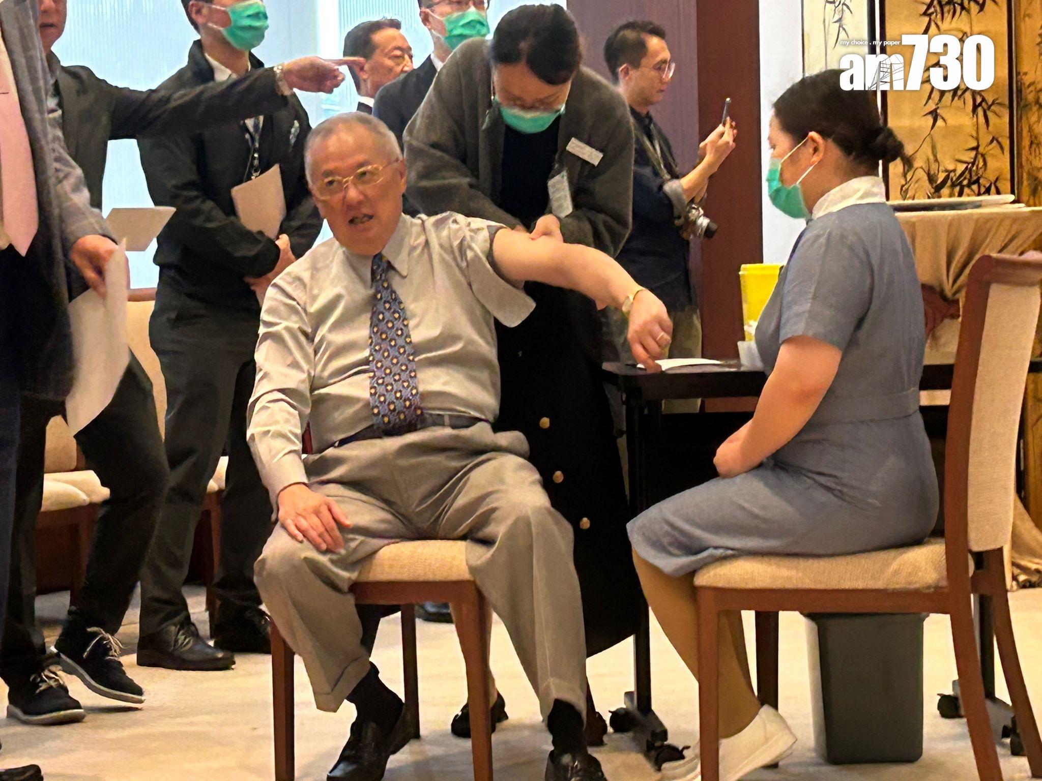 Ray Online|梁君彥自稱和張宇人是高危群組 呼籲接種流感疫苗(陳芷晴攝)