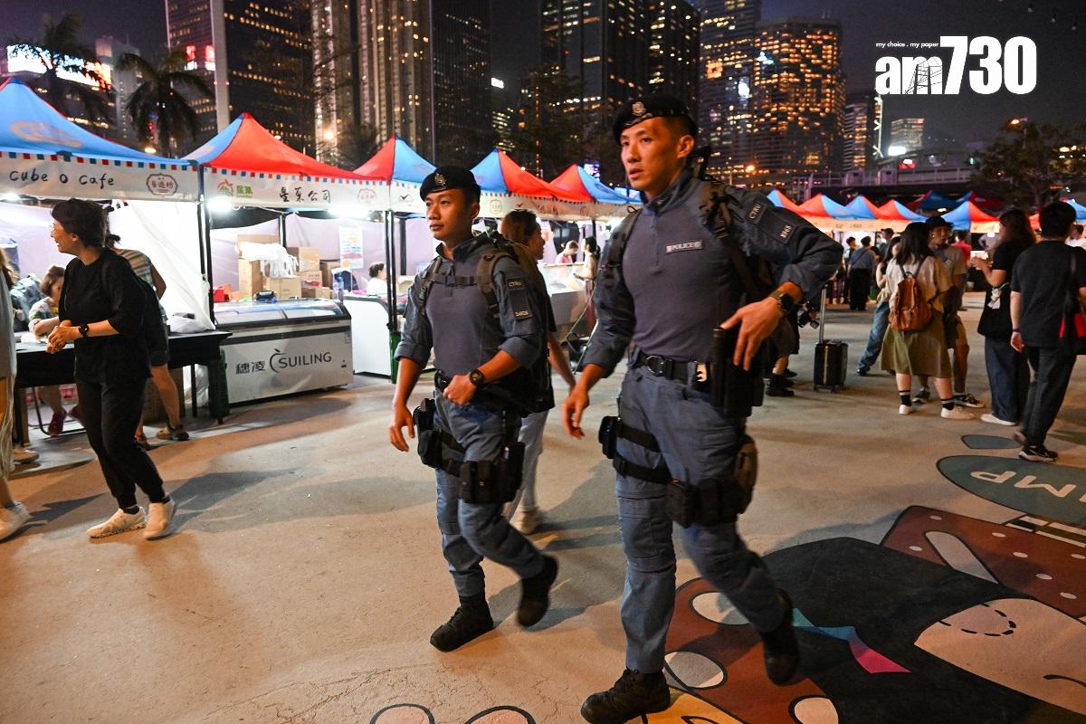 灣仔「海濱藝遊坊」下午至凌晨在海邊舉行。(資料圖片/陳奕釗攝)