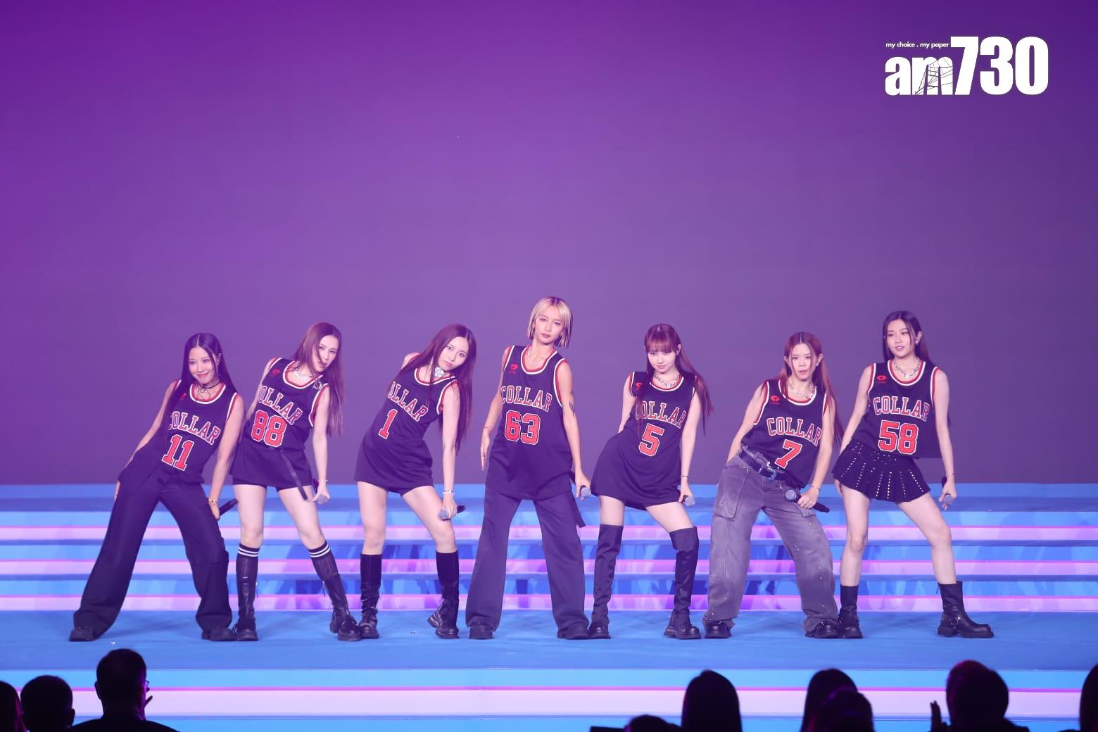 COLLAR打頭陣獻唱《Speak Love》。