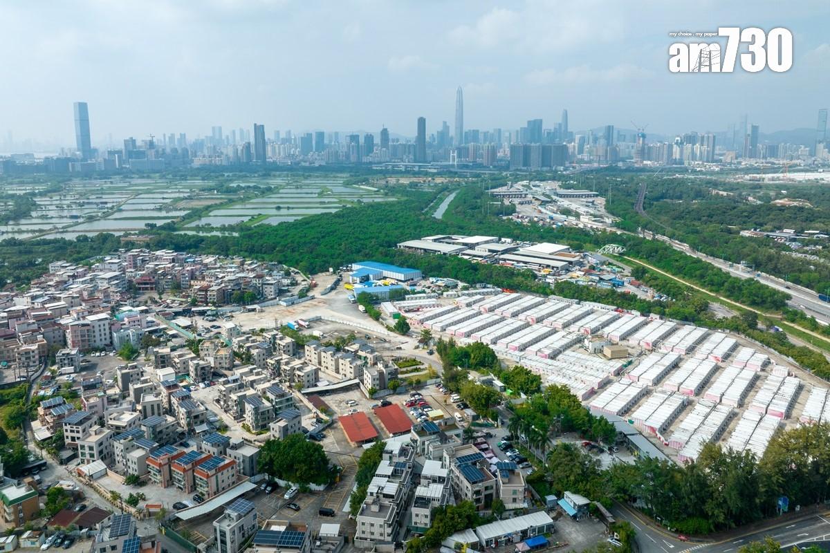 「創新科技地帶」區鄰近落馬洲口岸,涵蓋新田科技城和牛潭尾一帶。