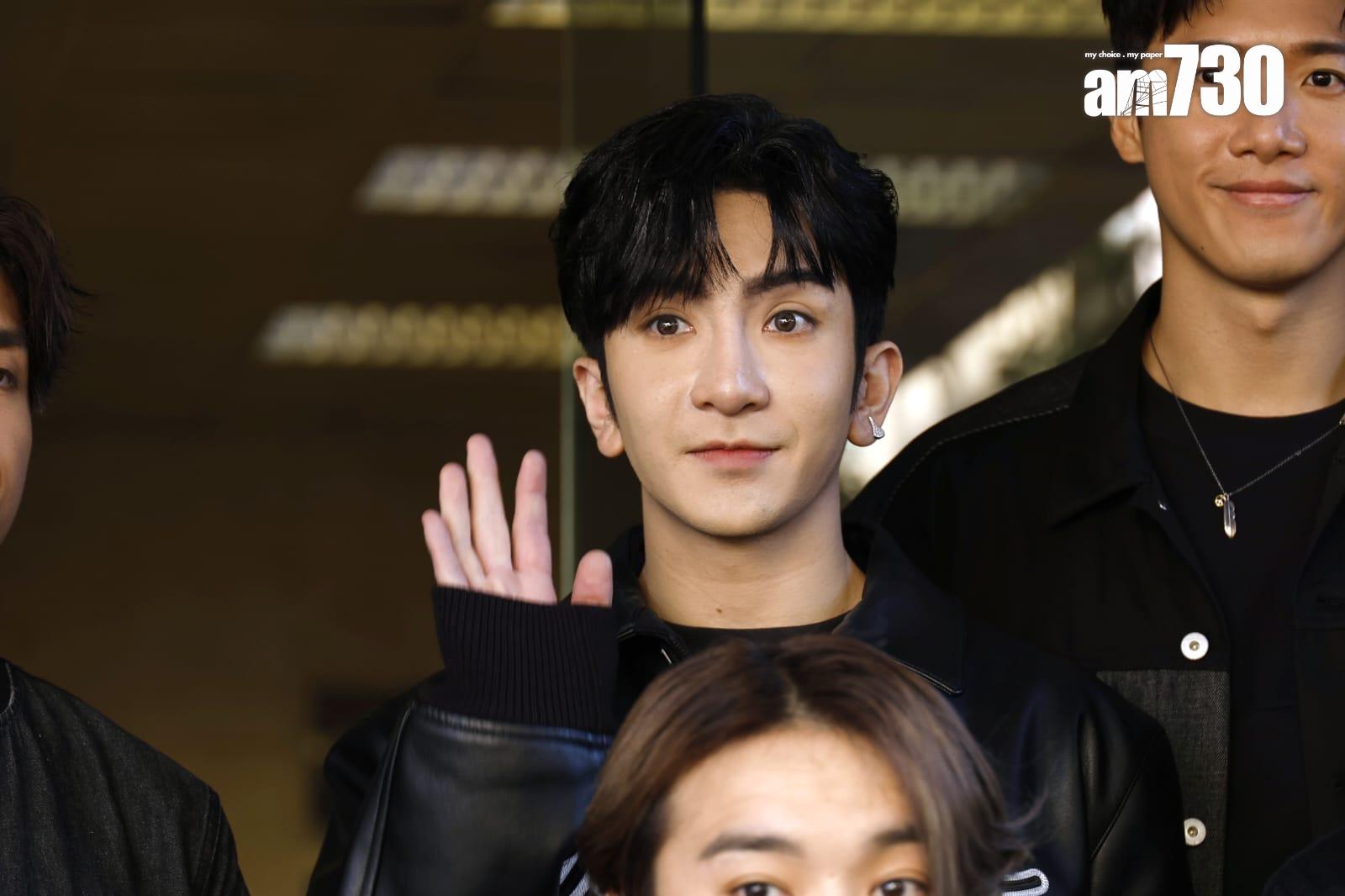 MIRROR全團今日現身廣播道。