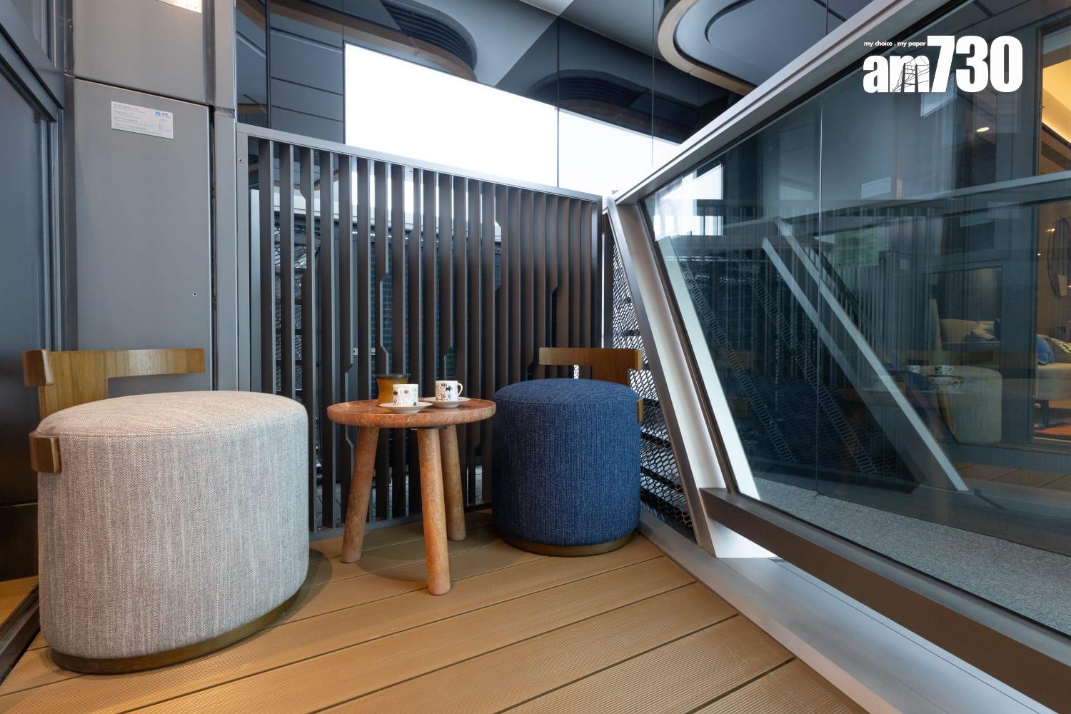 示範單位|啟德海灣第1期553呎兩房 一改動變身擁迷你居家酒吧|多圖