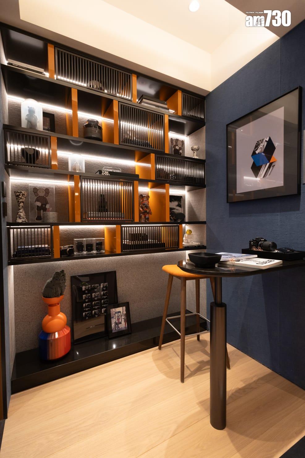 示範單位|啟德海灣第1期553呎兩房 一改動變身擁迷你居家酒吧|多圖