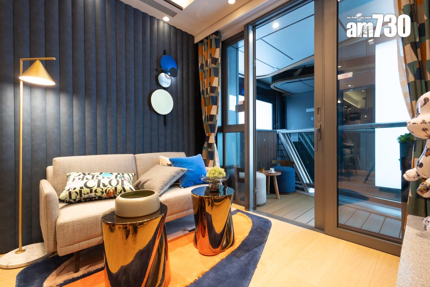 示範單位|啟德海灣第1期553呎兩房 一改動變身擁迷你居家酒吧|多圖