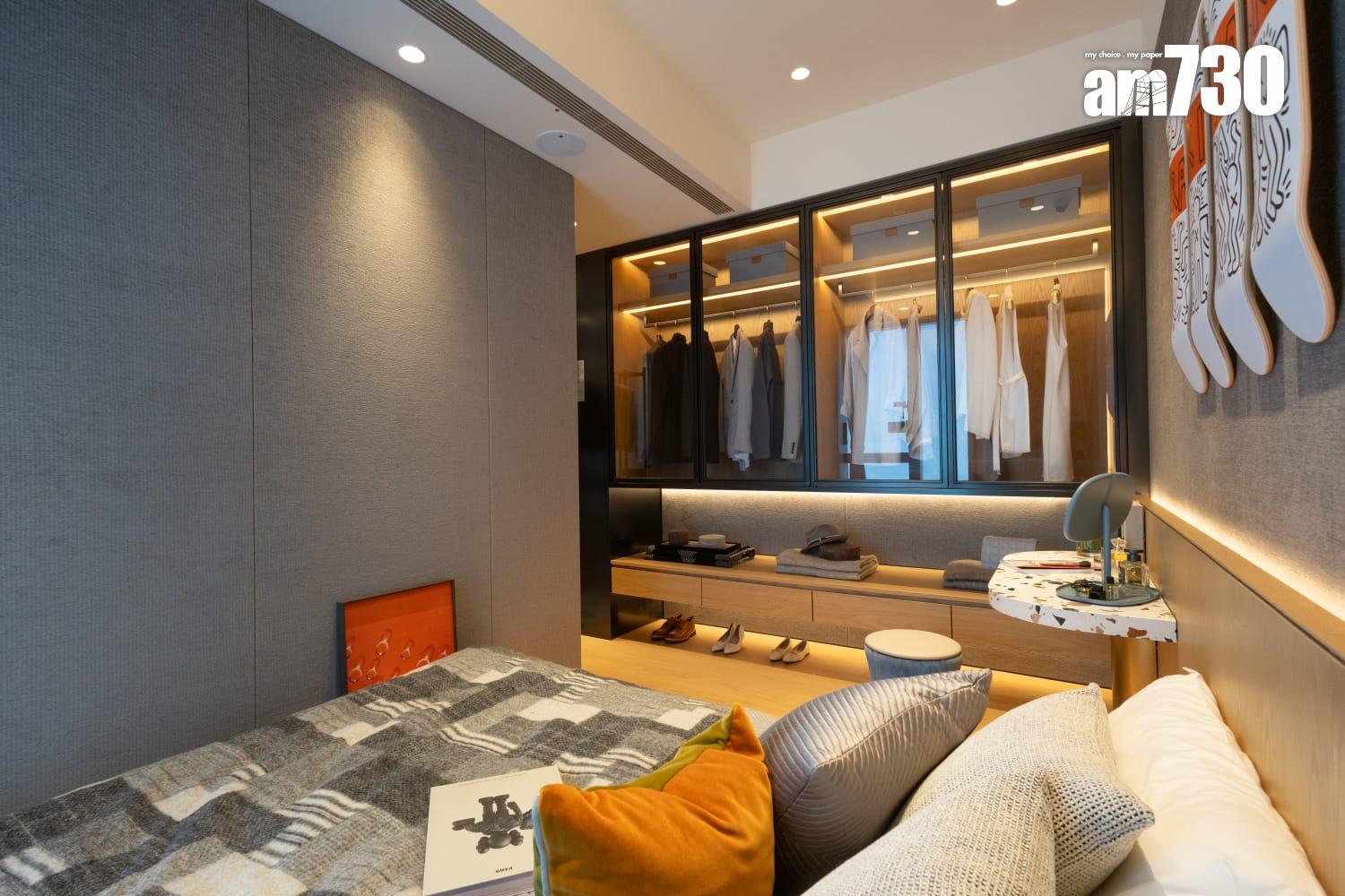 示範單位|啟德海灣第1期553呎兩房 一改動變身擁迷你居家酒吧|多圖