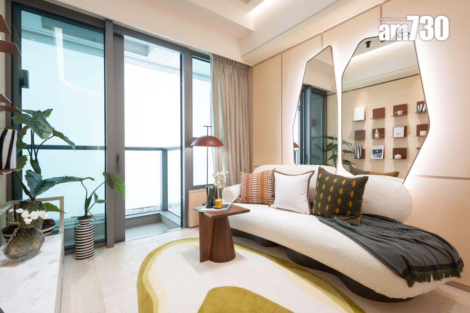 NOVO LAND第2A期示範單位|724呎三房套梗廚間隔連裝修 設計展現簡約北歐風格|屯門新盤