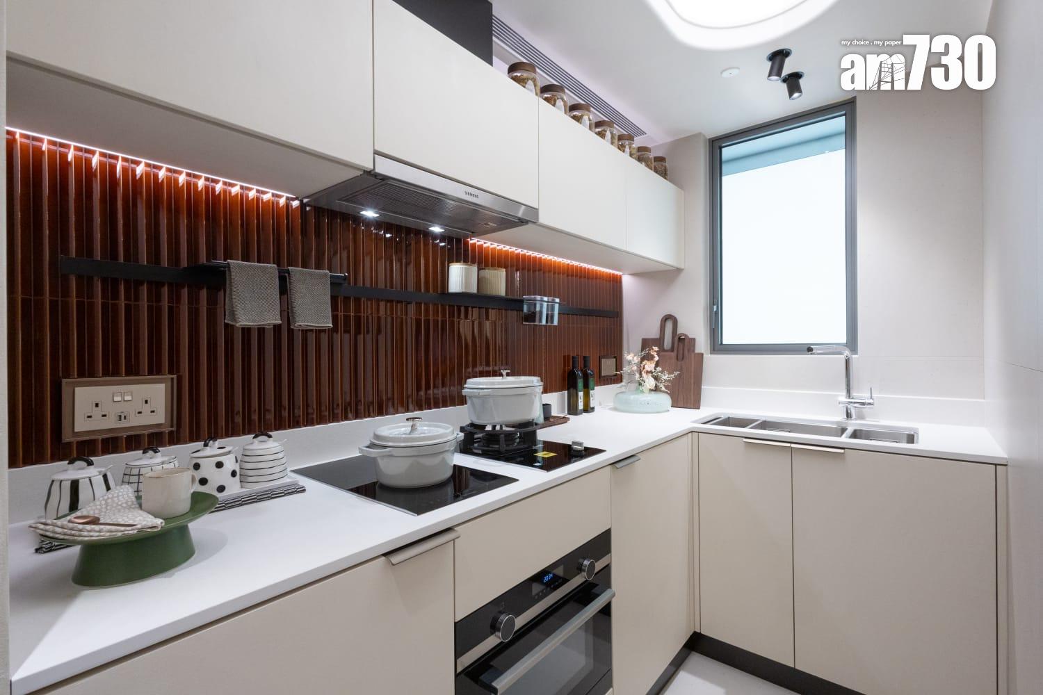 NOVO LAND第2A期示範單位|724呎三房套梗廚間隔連裝修 設計展現簡約北歐風格|屯門新盤