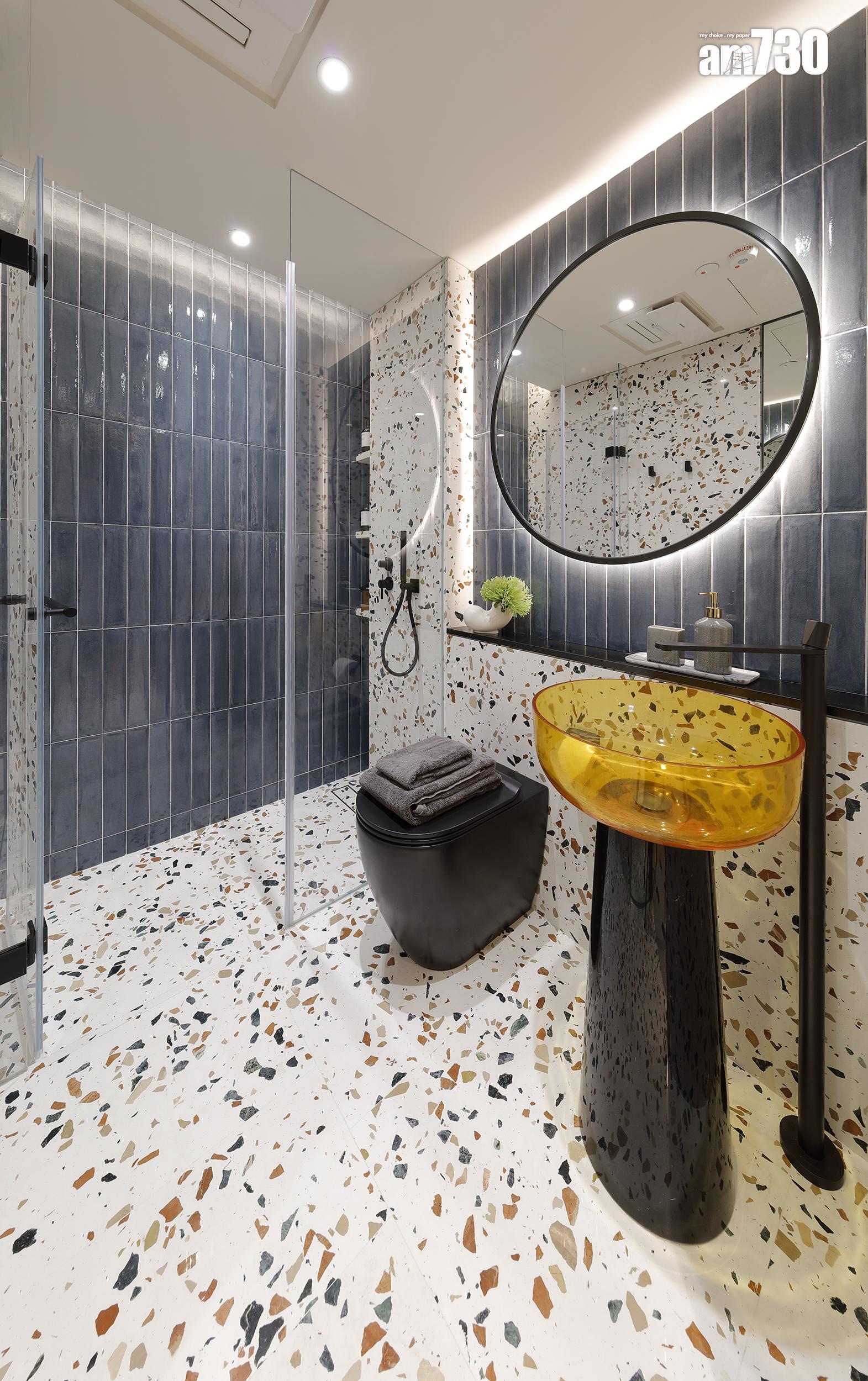 示範單位|啟德海灣第1期553呎兩房 一改動變身擁迷你居家酒吧|多圖