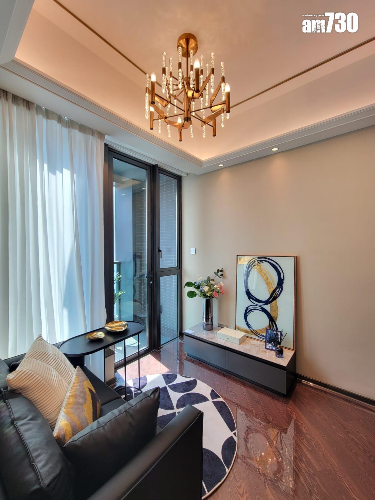 示範單位|睿峰319呎連裝修傢俬一房 現代奢華設計風格|多圖