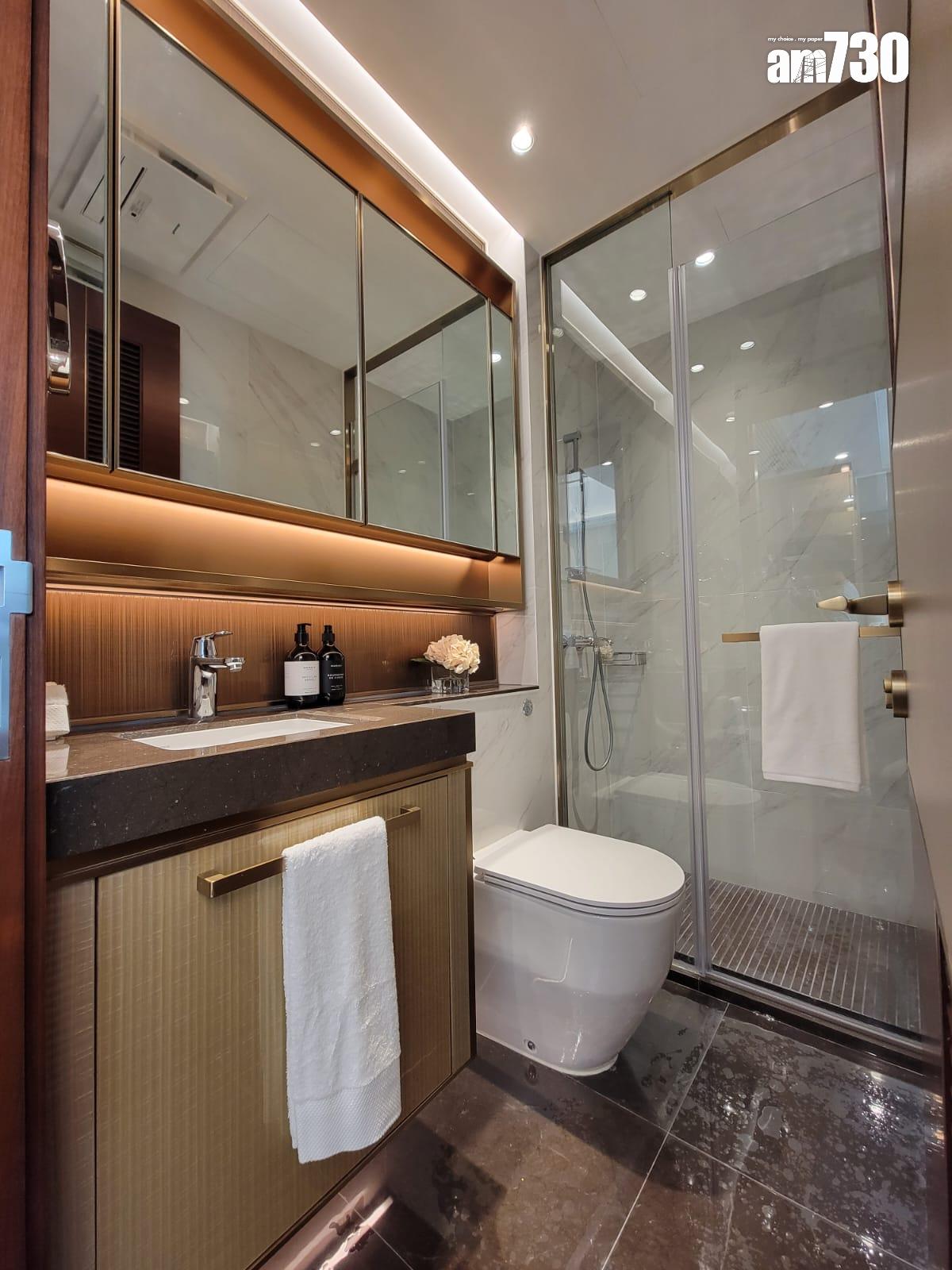 示範單位|睿峰319呎連裝修傢俬一房 現代奢華設計風格|多圖