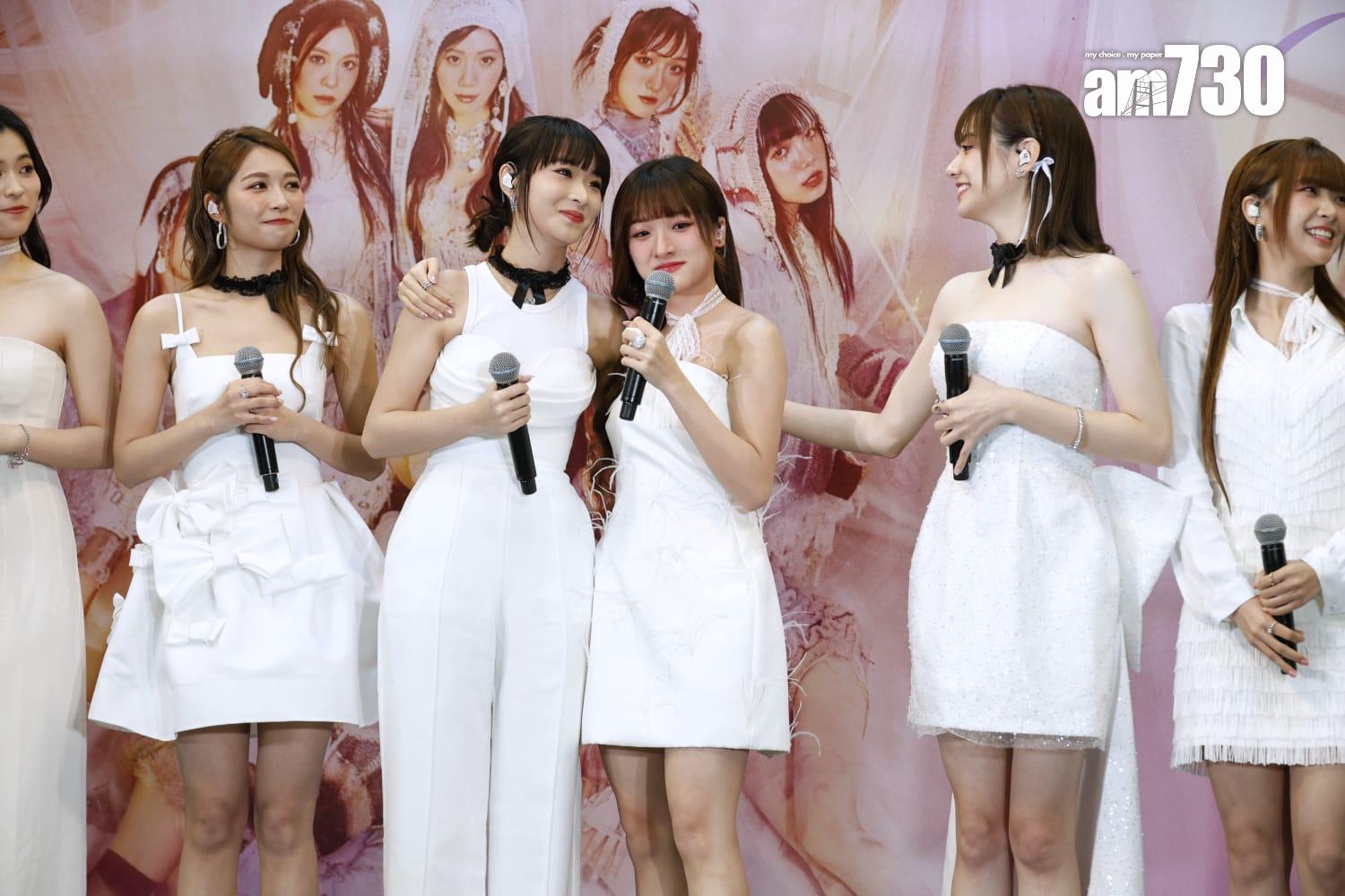 Lolly Talk演唱會|下月29日九展開個唱,阿Yo郭曉妍激動落淚獲Sinnie吳倩怡及Elka鄭芷淇鼓勵(林俊源攝)