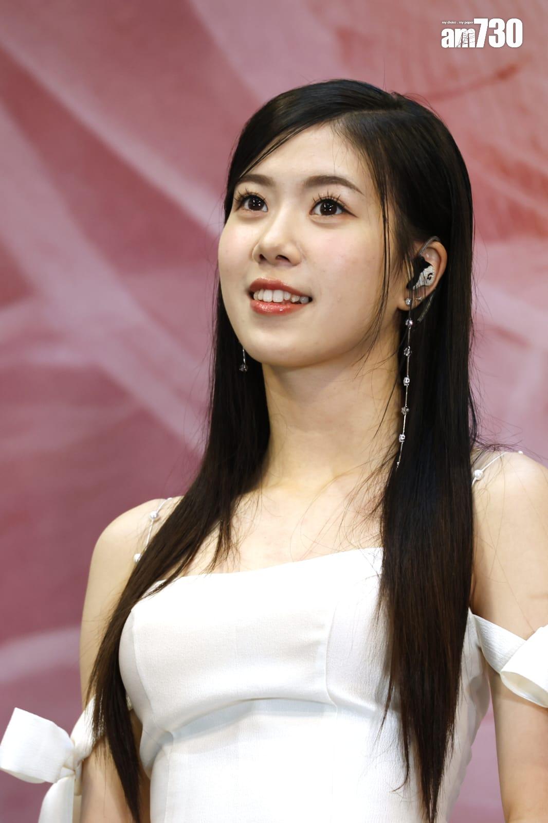 《Lolly Talk Little Things Concert 2023》記招,Lolly Talk成員Tania陳紀澄。(林俊源攝)