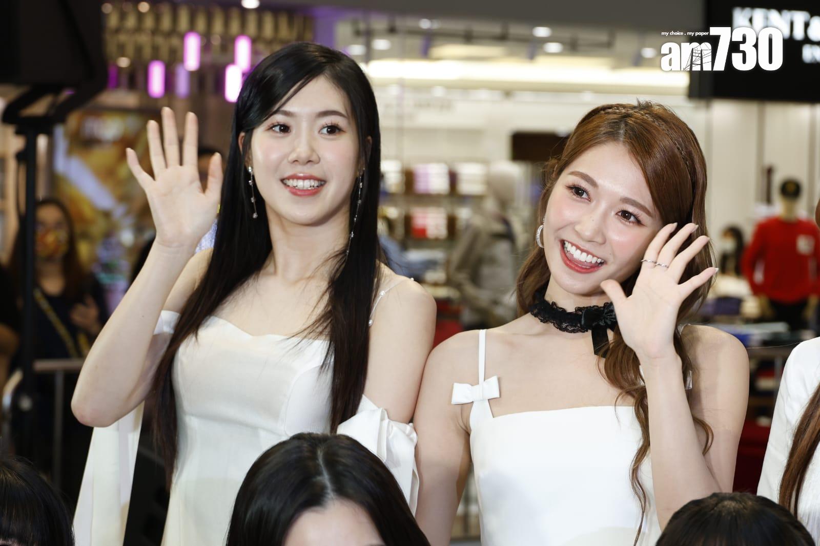 Lolly Talk宣布11月29日九展開個唱,Tania陳紀澄及Yanny劉綺婷。(林俊源攝)