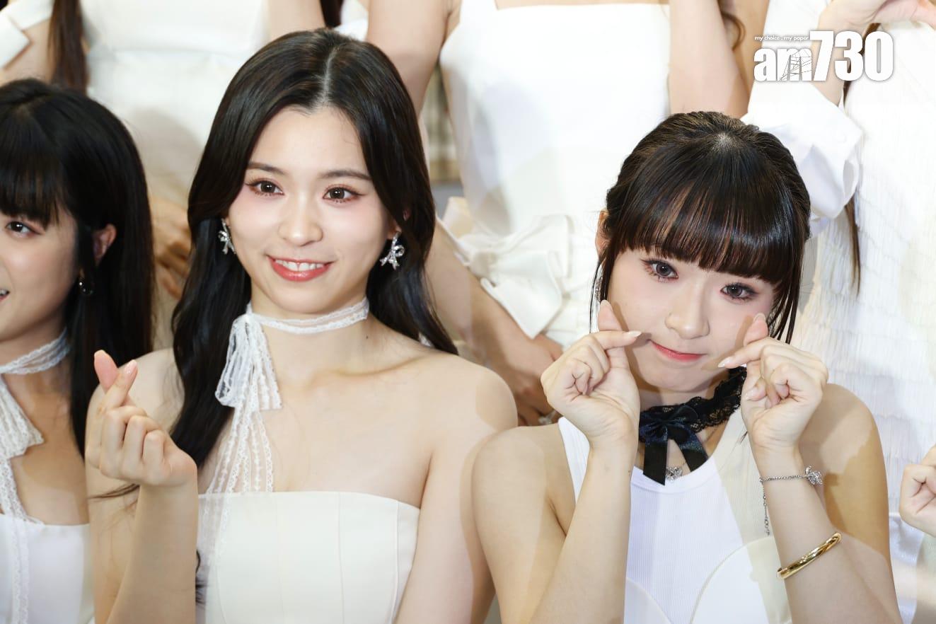 Lolly Talk宣布11月29日九展開個唱,黃敏蕎(阿妹)及鄭芷淇(Elka)。(林俊源攝)