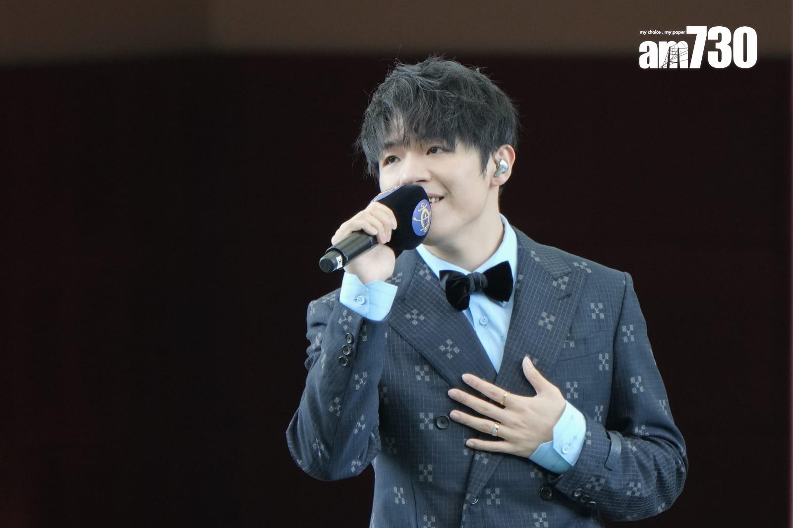 陳卓賢(Ian)出席《時尚煲呔賽馬日》並擔任開幕表演嘉賓。