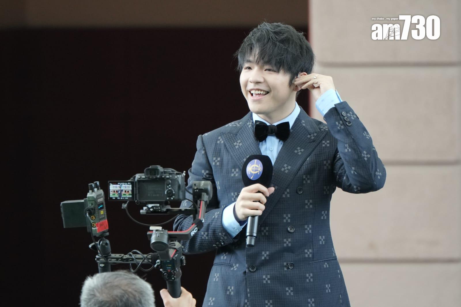 陳卓賢(Ian)出席《時尚煲呔賽馬日》並擔任開幕表演嘉賓。