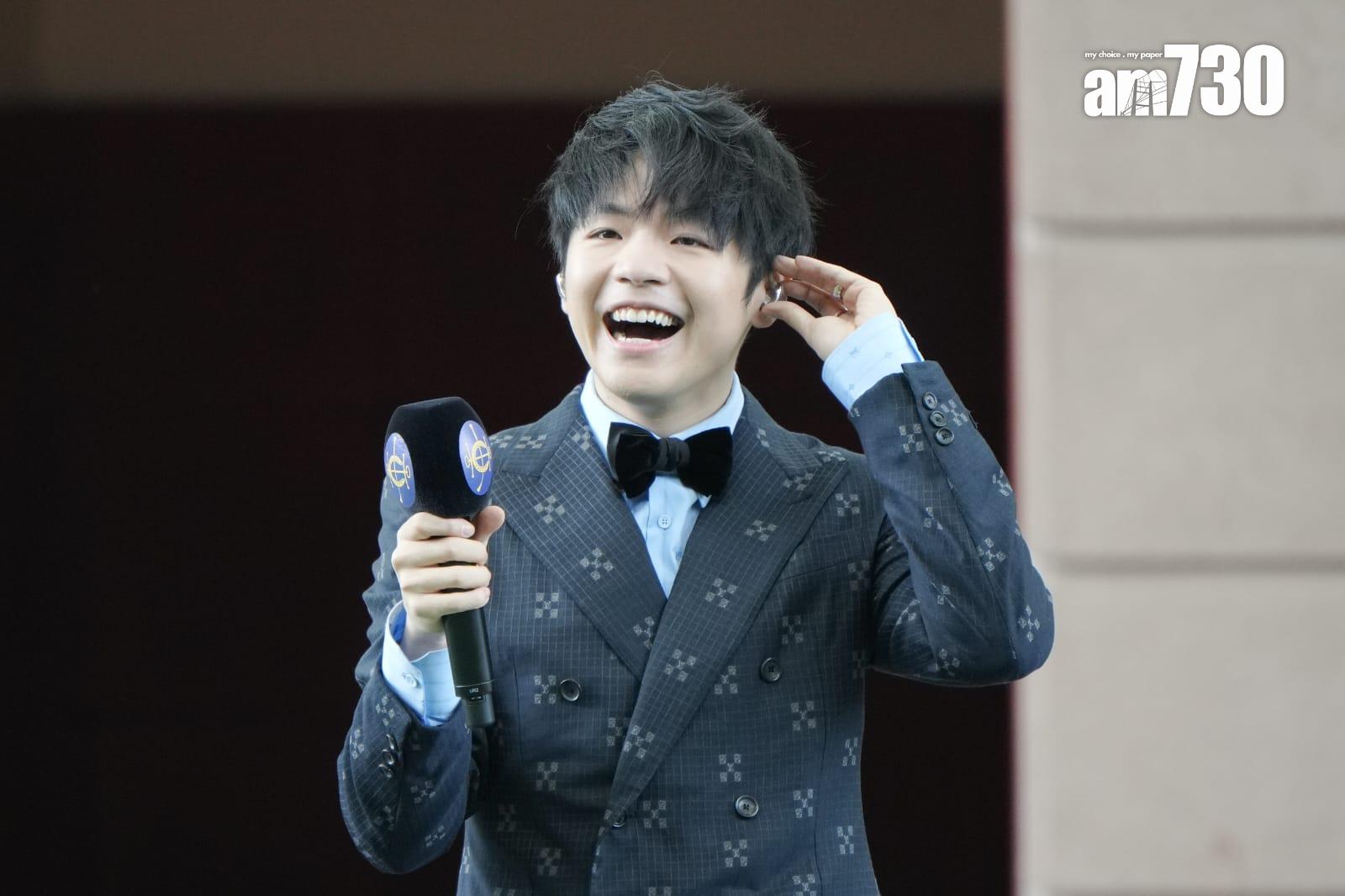 陳卓賢(Ian)出席《時尚煲呔賽馬日》並擔任開幕表演嘉賓。