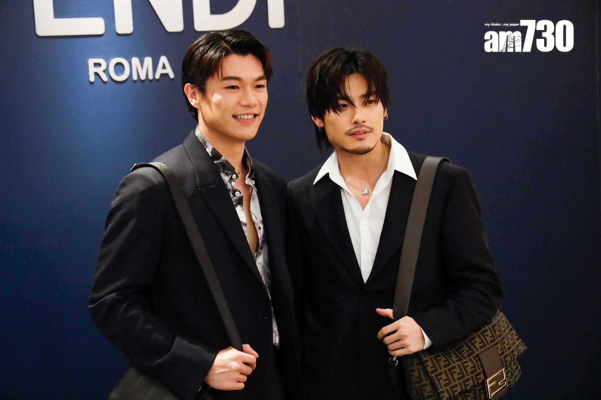 柯煒林與黃溢濠老友鬼鬼,你一言我一語,發放笑彈。