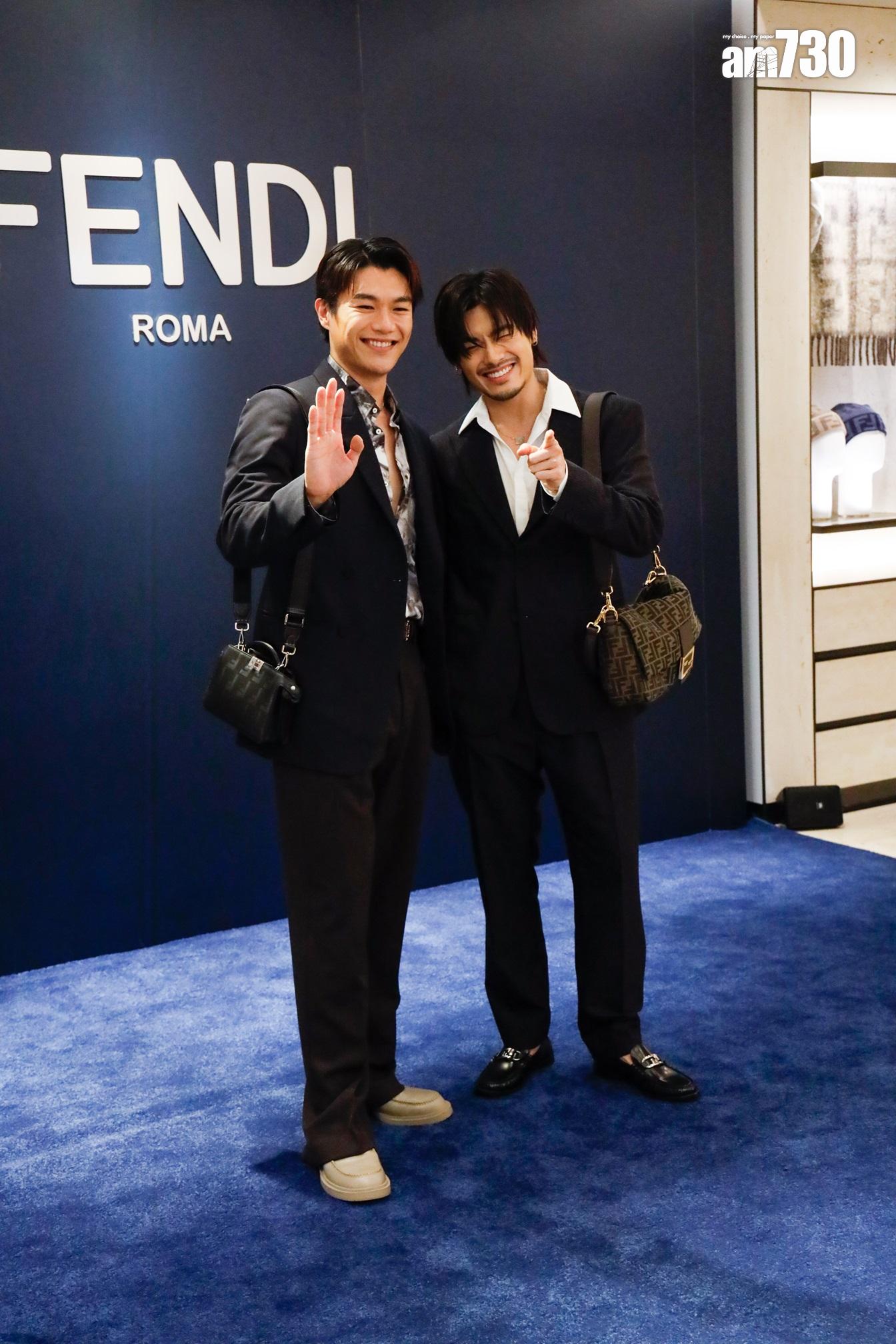 柯煒林與黃溢濠老友鬼鬼,你一言我一語,發放笑彈。