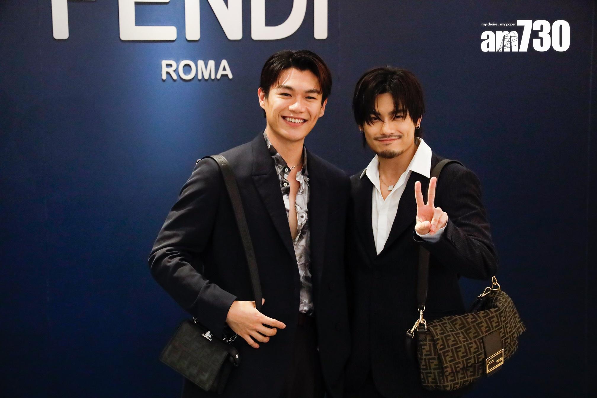 柯煒林與黃溢濠老友鬼鬼,你一言我一語,發放笑彈。