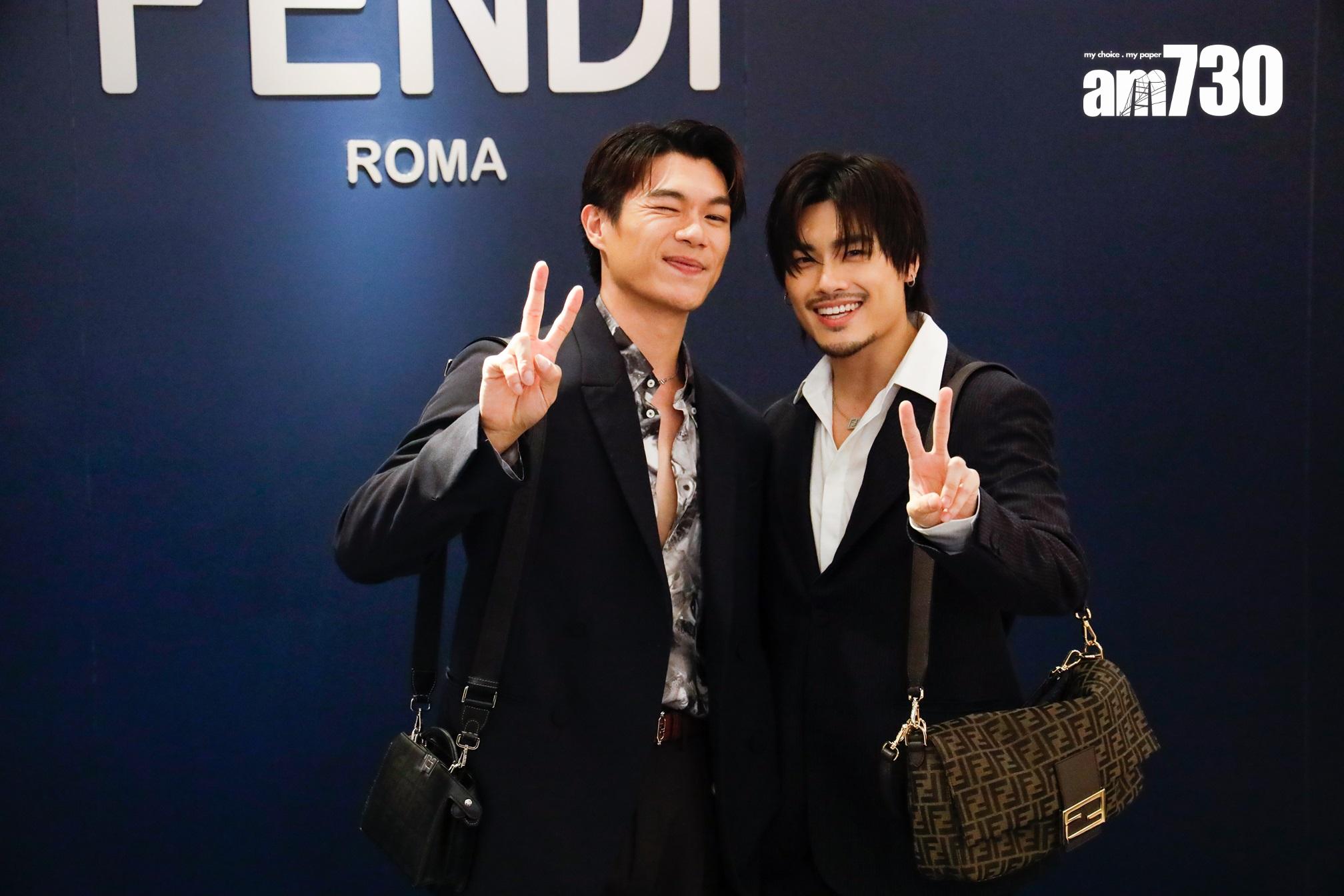 柯煒林與黃溢濠老友鬼鬼,你一言我一語,發放笑彈。