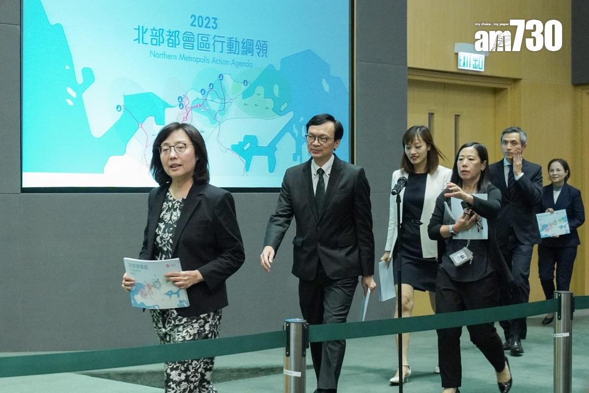 政府今日公布《北部都會區行動綱領》。(李睿哲攝)