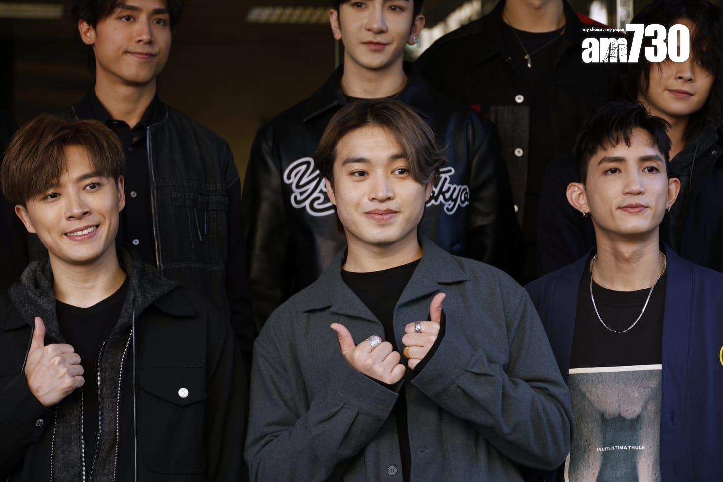 MIRROR全團今日現身廣播道。