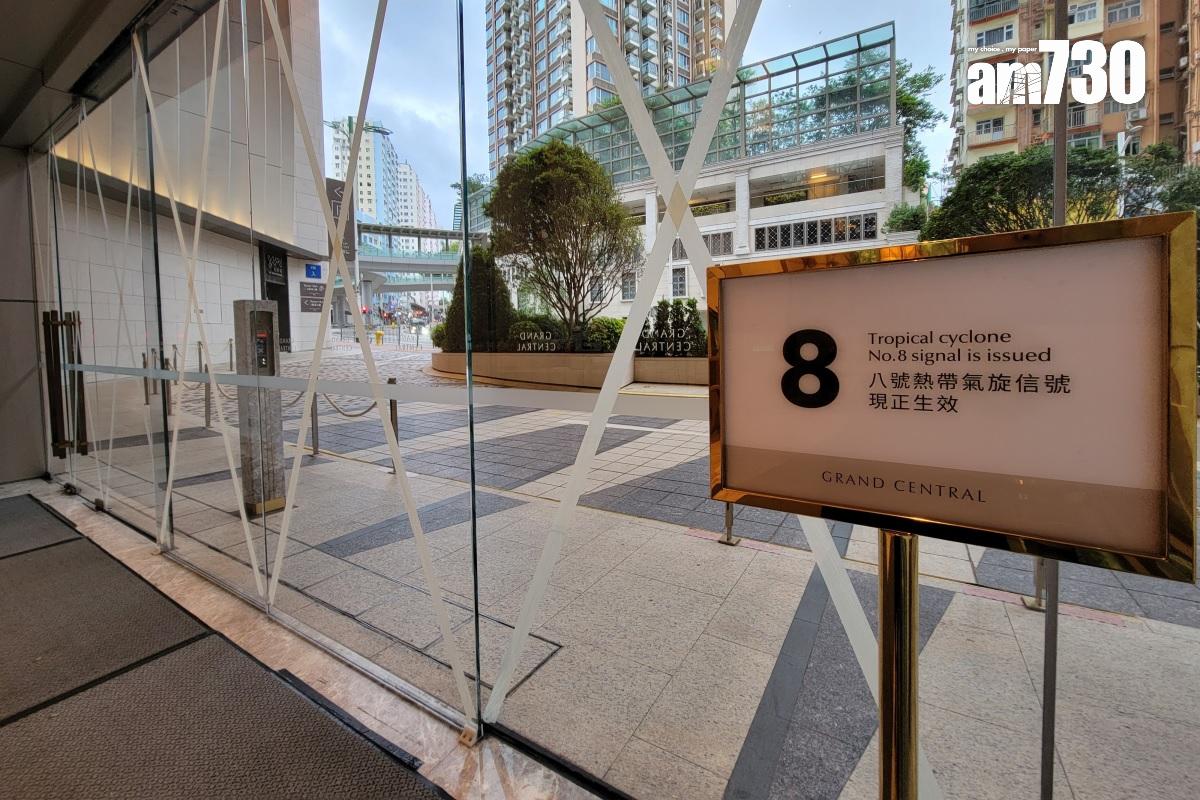 颱風小犬|天文台發出八號烈風或暴風信號。(資料圖片/陳奕釗攝)