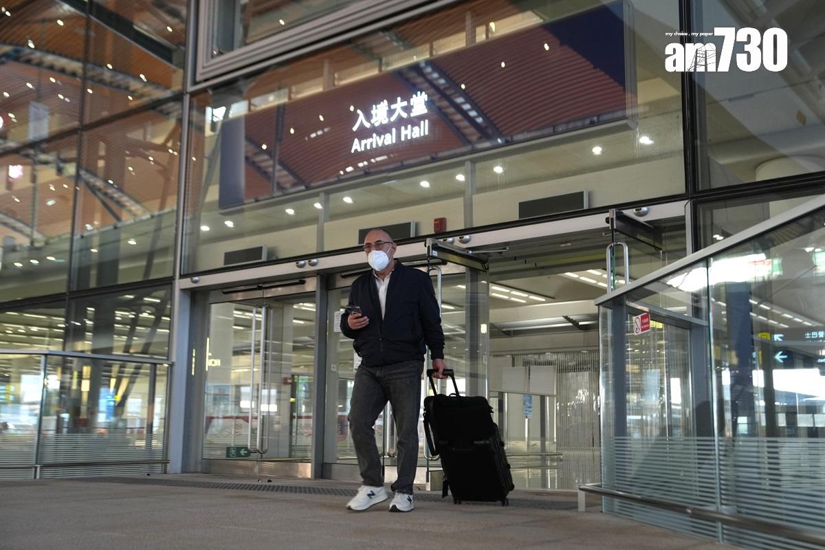 港珠澳大橋香港口岸旅檢大樓。(資料圖片/陳奕釗攝)