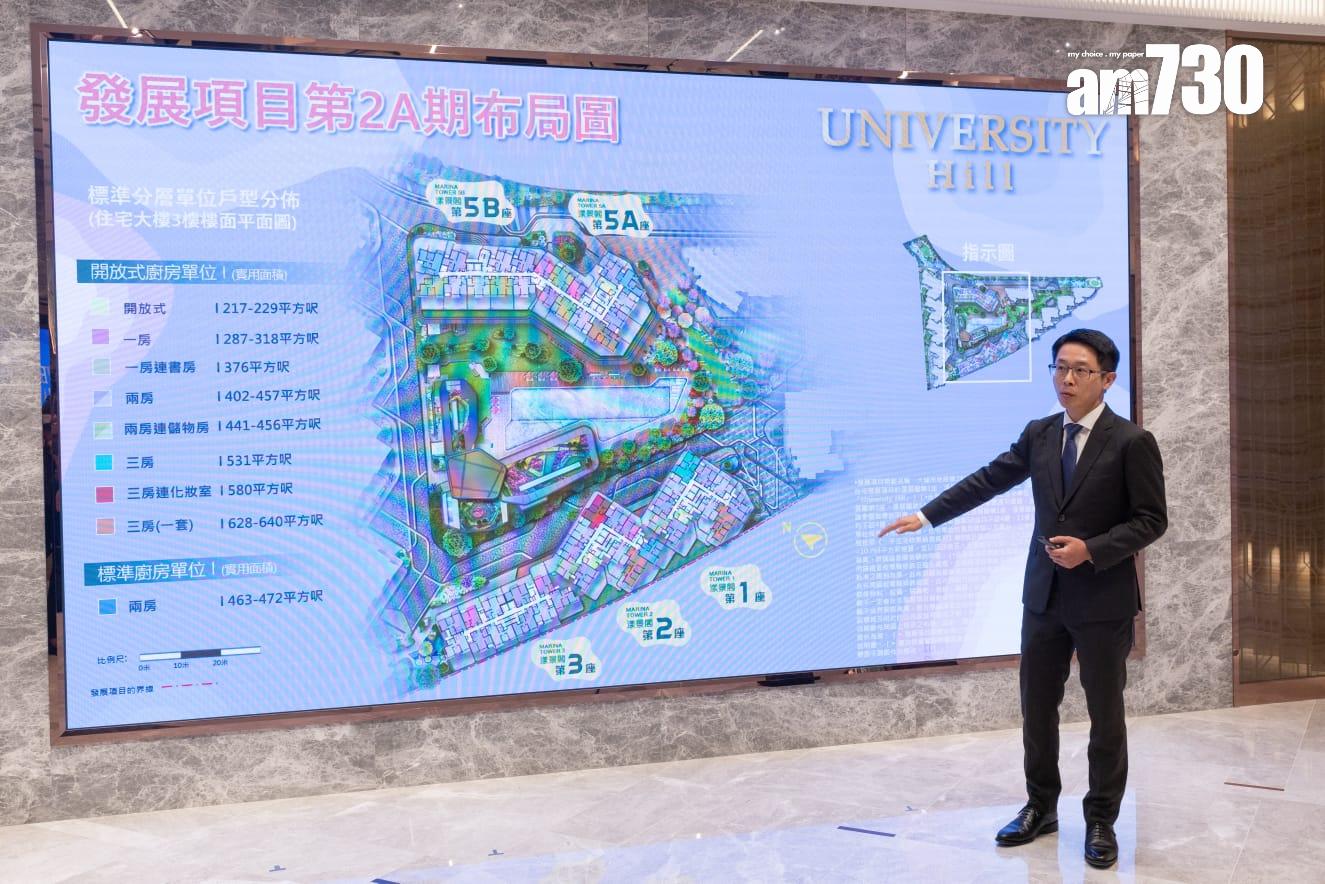 University Hill第2A期下周二推售129伙 折實價近321萬入場|白石角新盤