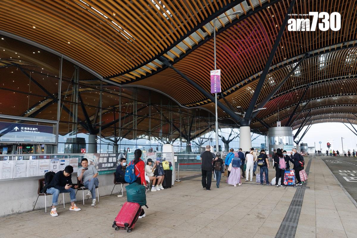 港珠澳大橋香港口岸旅檢大樓。(資料圖片/蘇文傑攝)