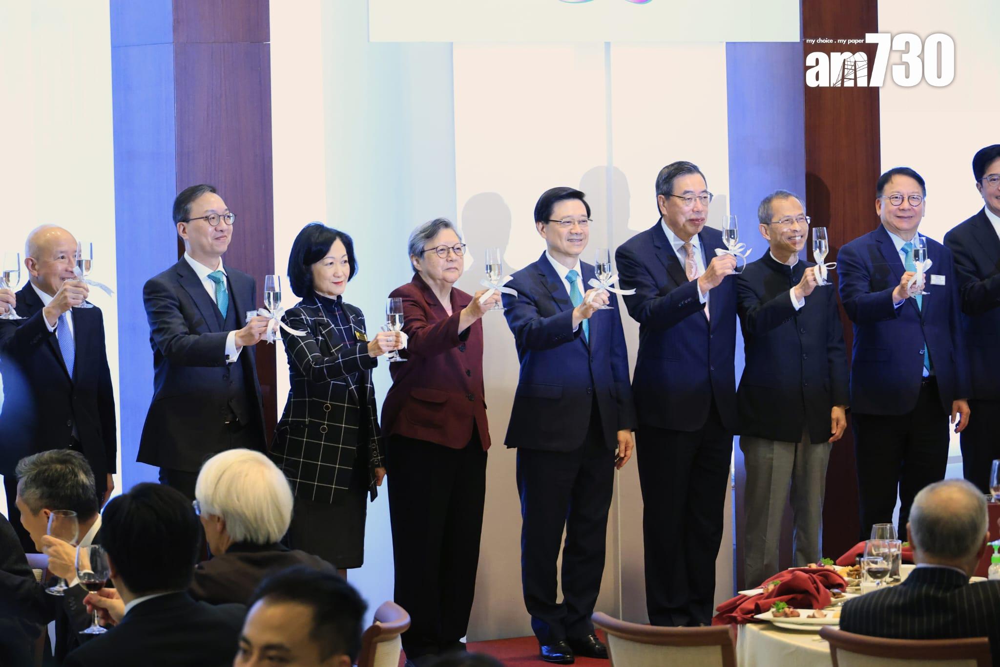 立法會舉行慶祝25周年午宴(林俊源攝)