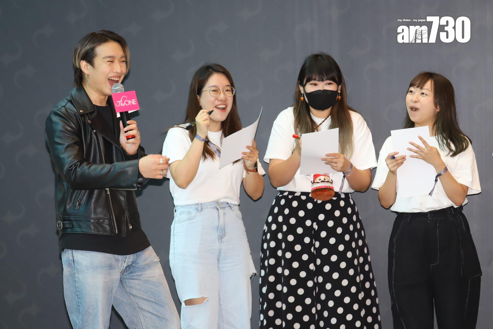 Jer柳應廷與60位幸運柳柳粉提前慶生。 (羅錦鴻攝)