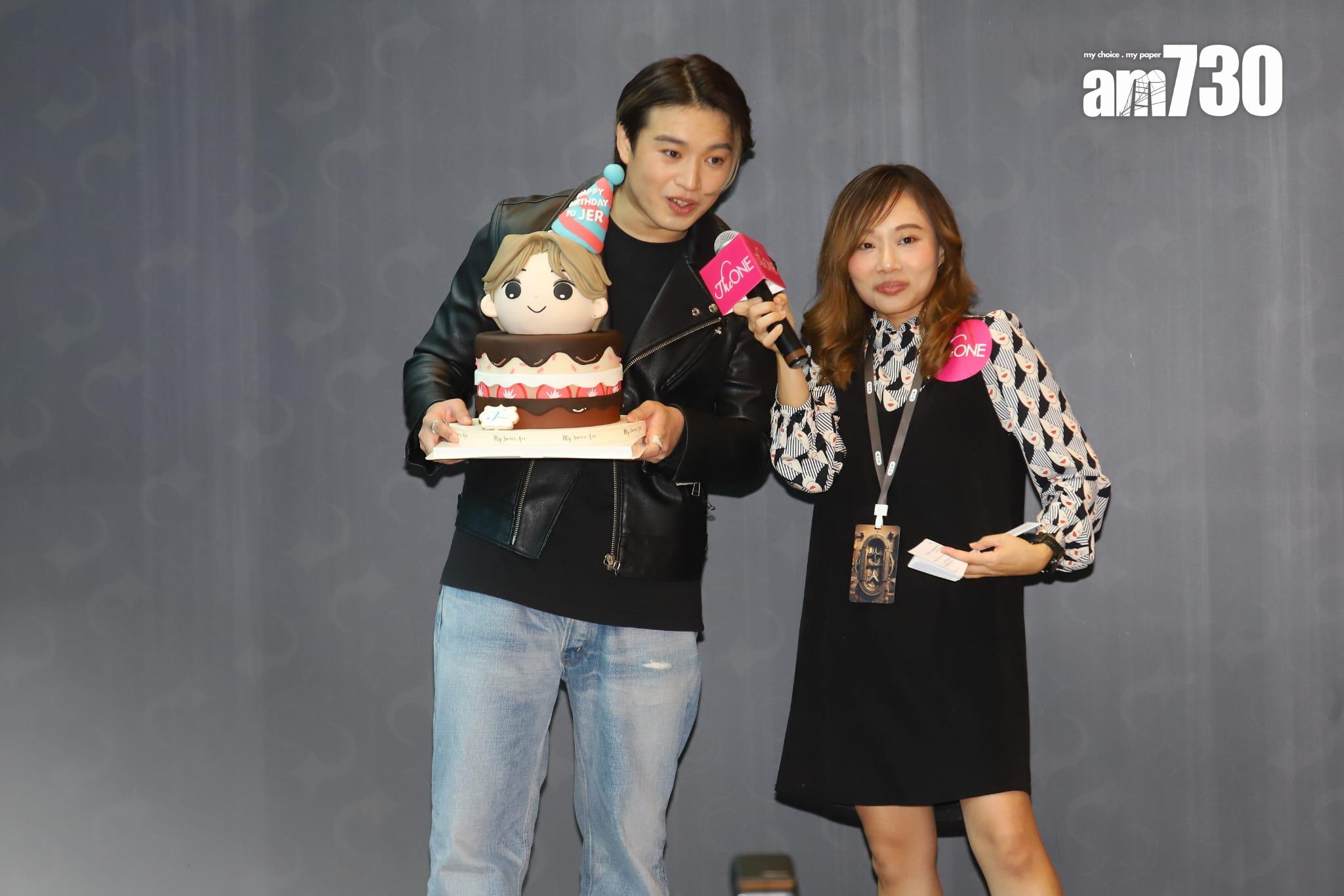 Jer柳應廷今日親自現身活動開幕禮。 (羅錦鴻攝)