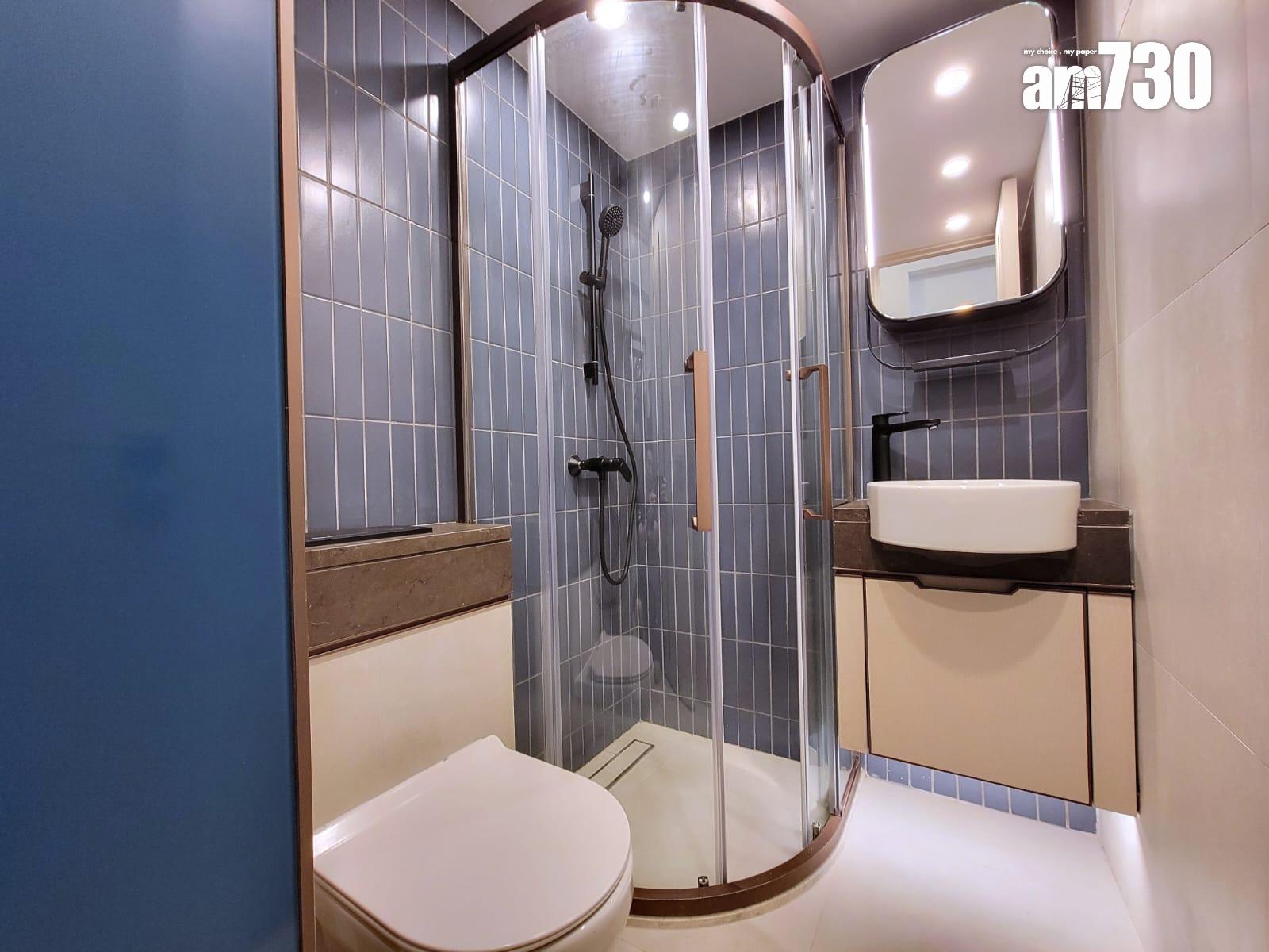 曉柏峰示範單位|411呎兩房直擊 3.5米特高樓底+「三合一」露台設計 別具空間感|多圖