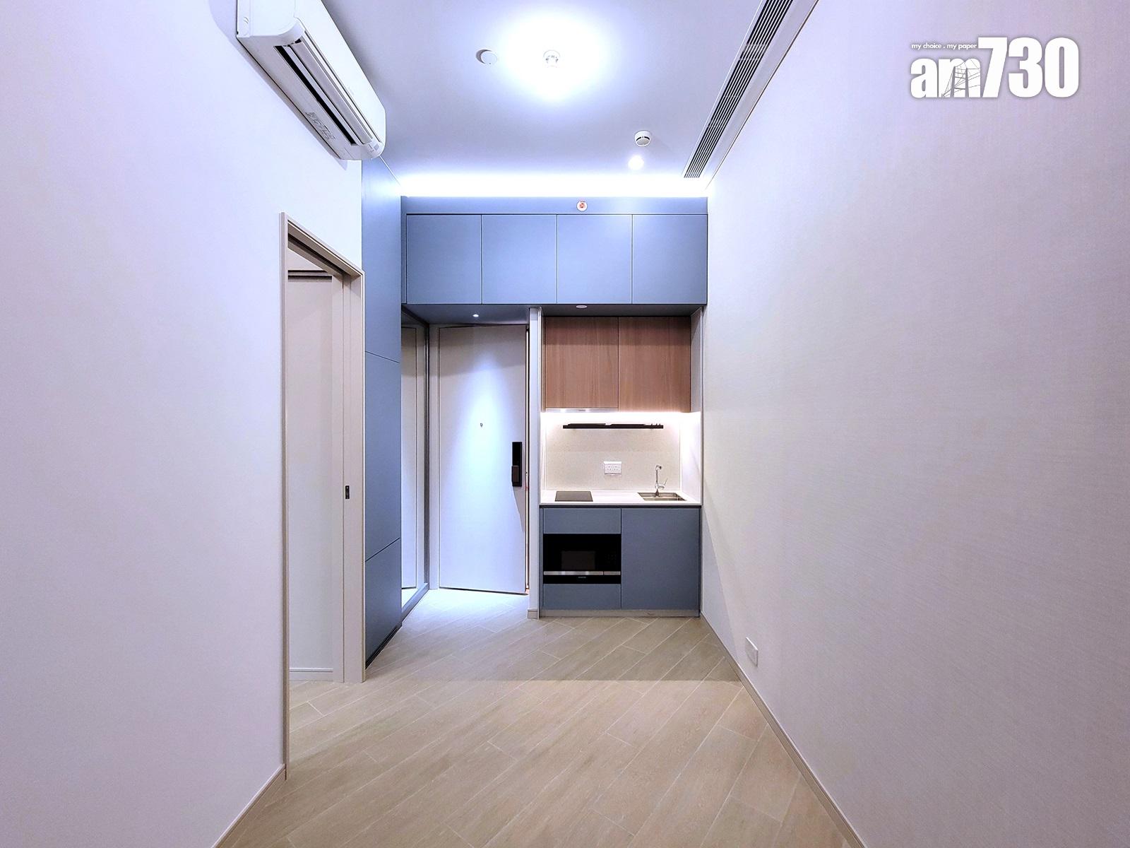 曉柏峰示範單位|247呎一房曝光 空間寸寸實用 廳房同向設計|多圖有片